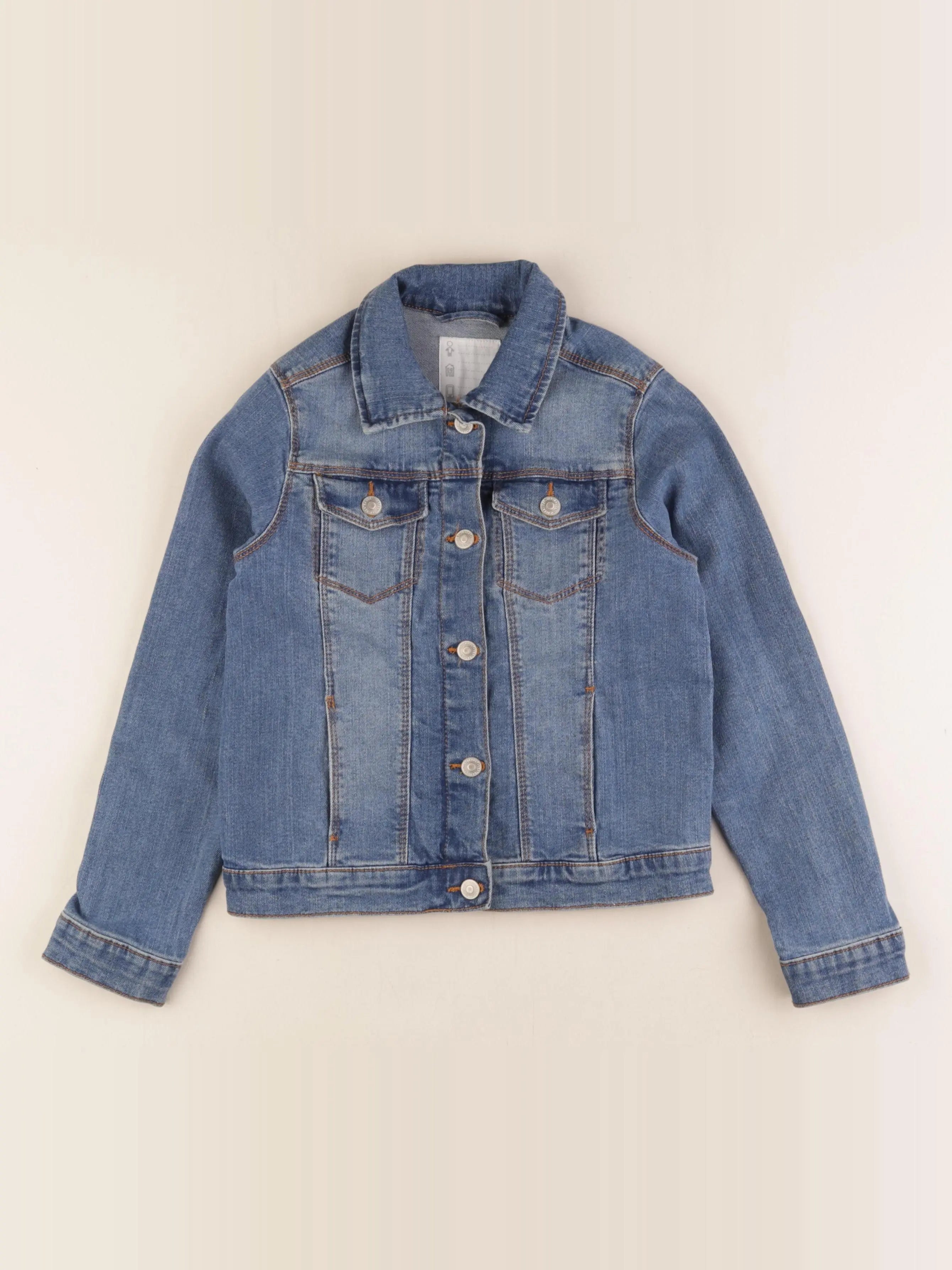 Vertbaudet - veste bleu - 9 ans