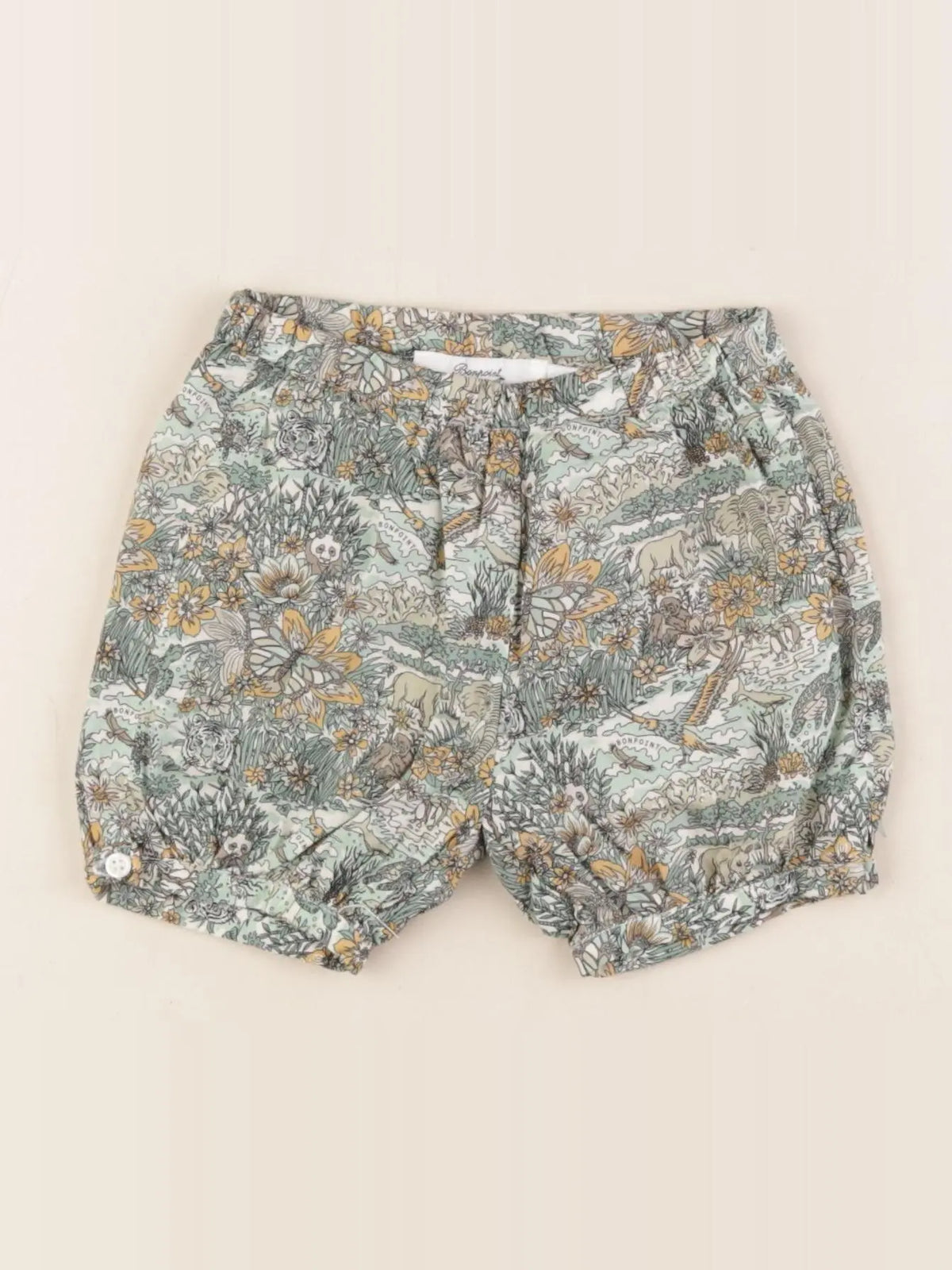 Bonpoint - short vert - 12 mois