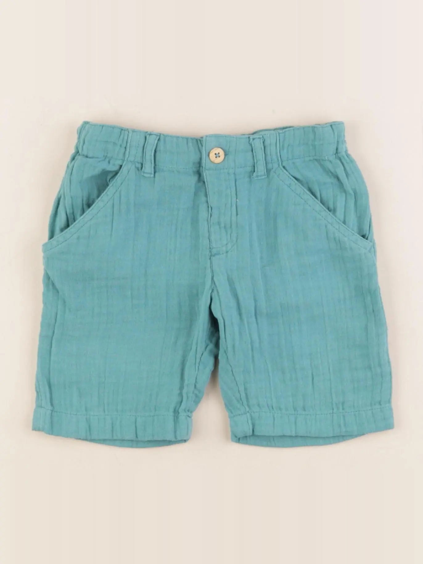 Boutchou - short vert - 12 mois
