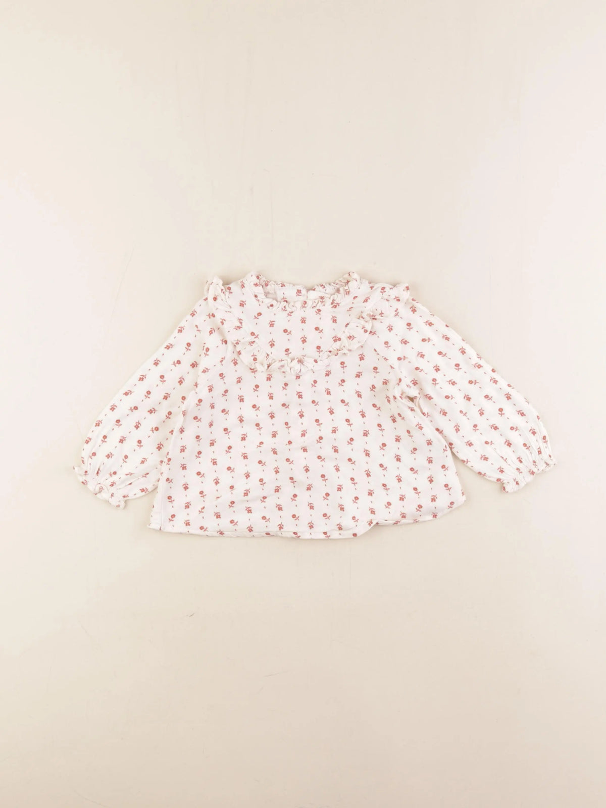 Vertbaudet - blouse rose - 9 mois