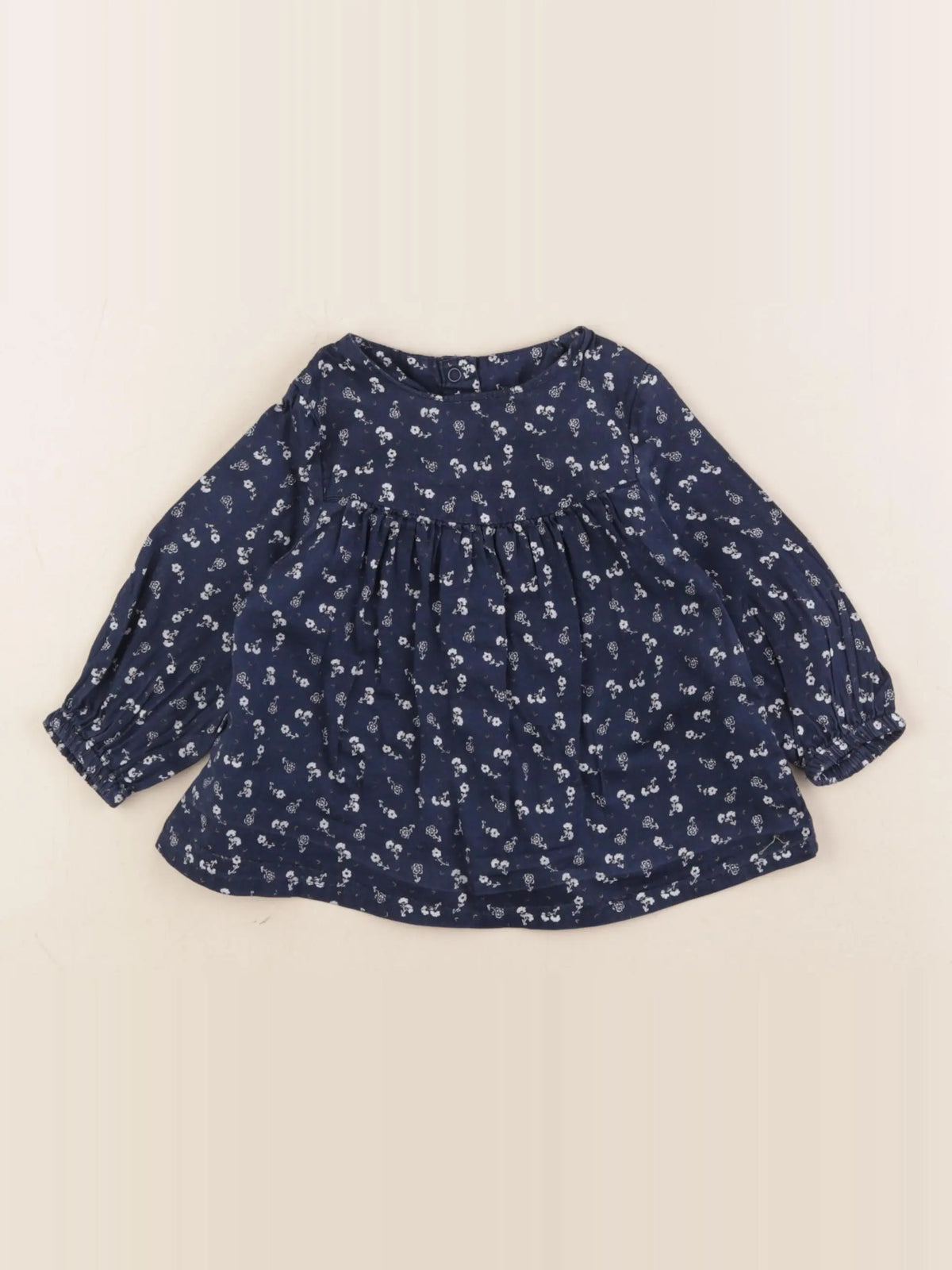 Tape à l'oeil - blouse bleu - 6 mois