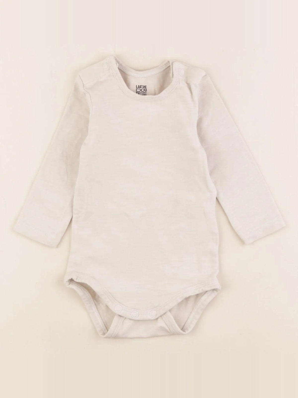 La Redoute - body beige - 6 mois