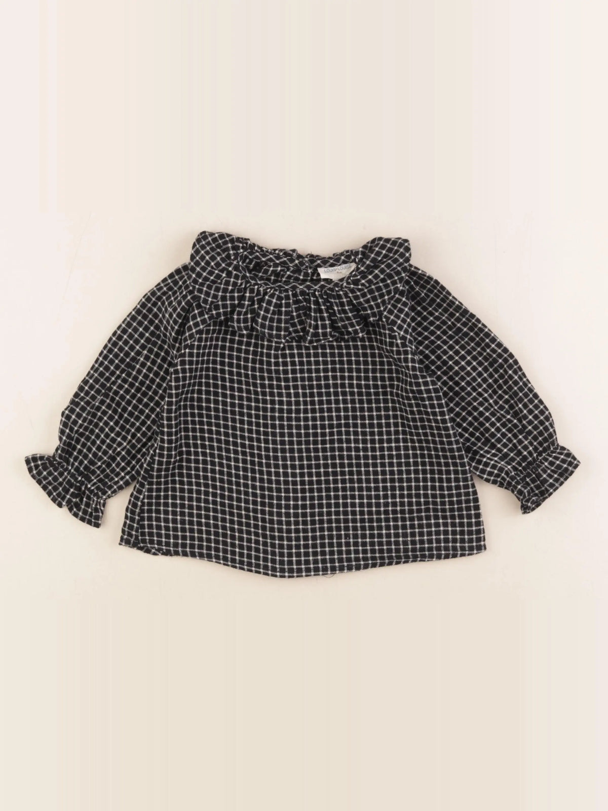 Louis Louise - blouse noir - 18 mois