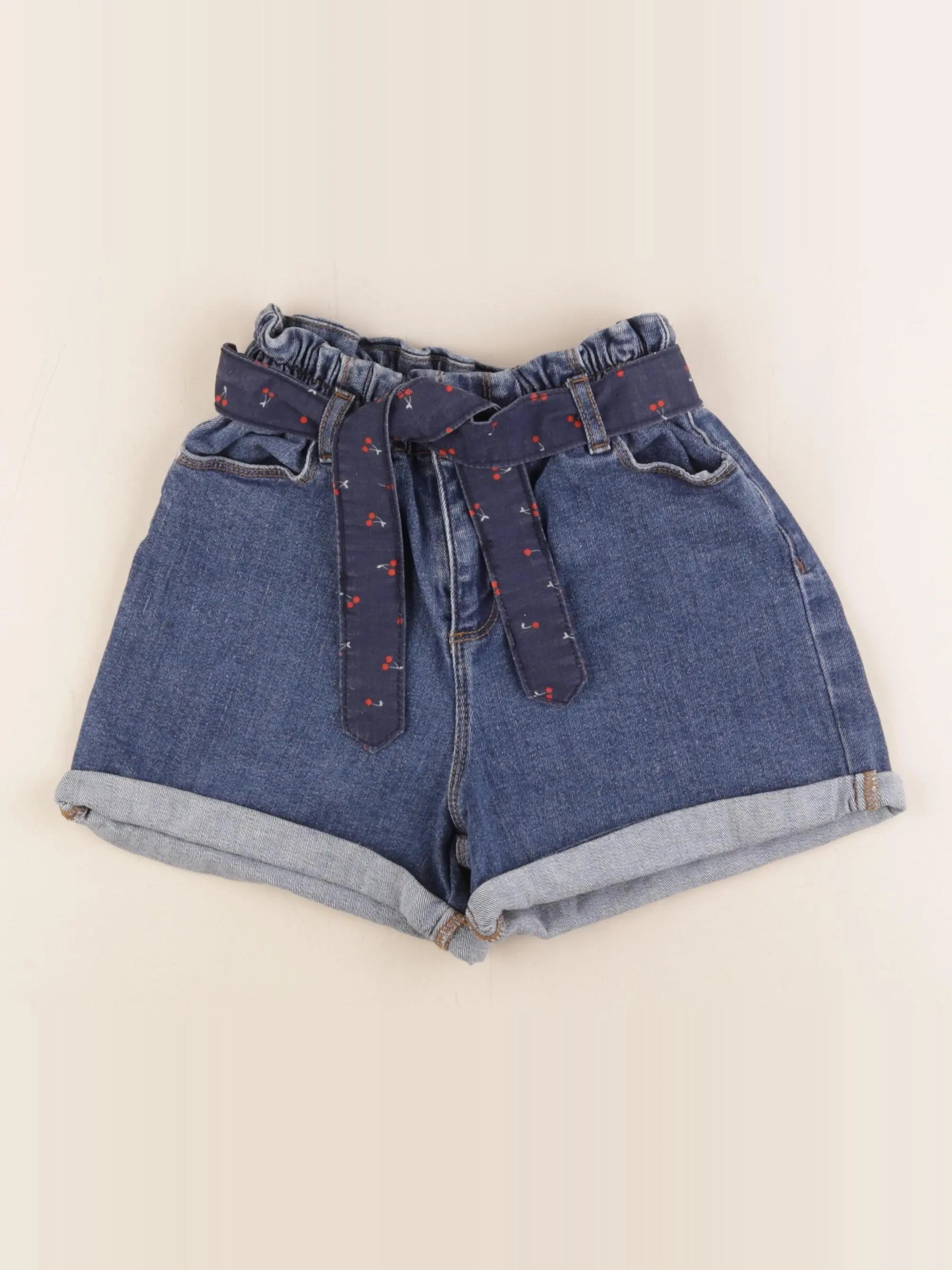 Vertbaudet - short bleu - 9 ans