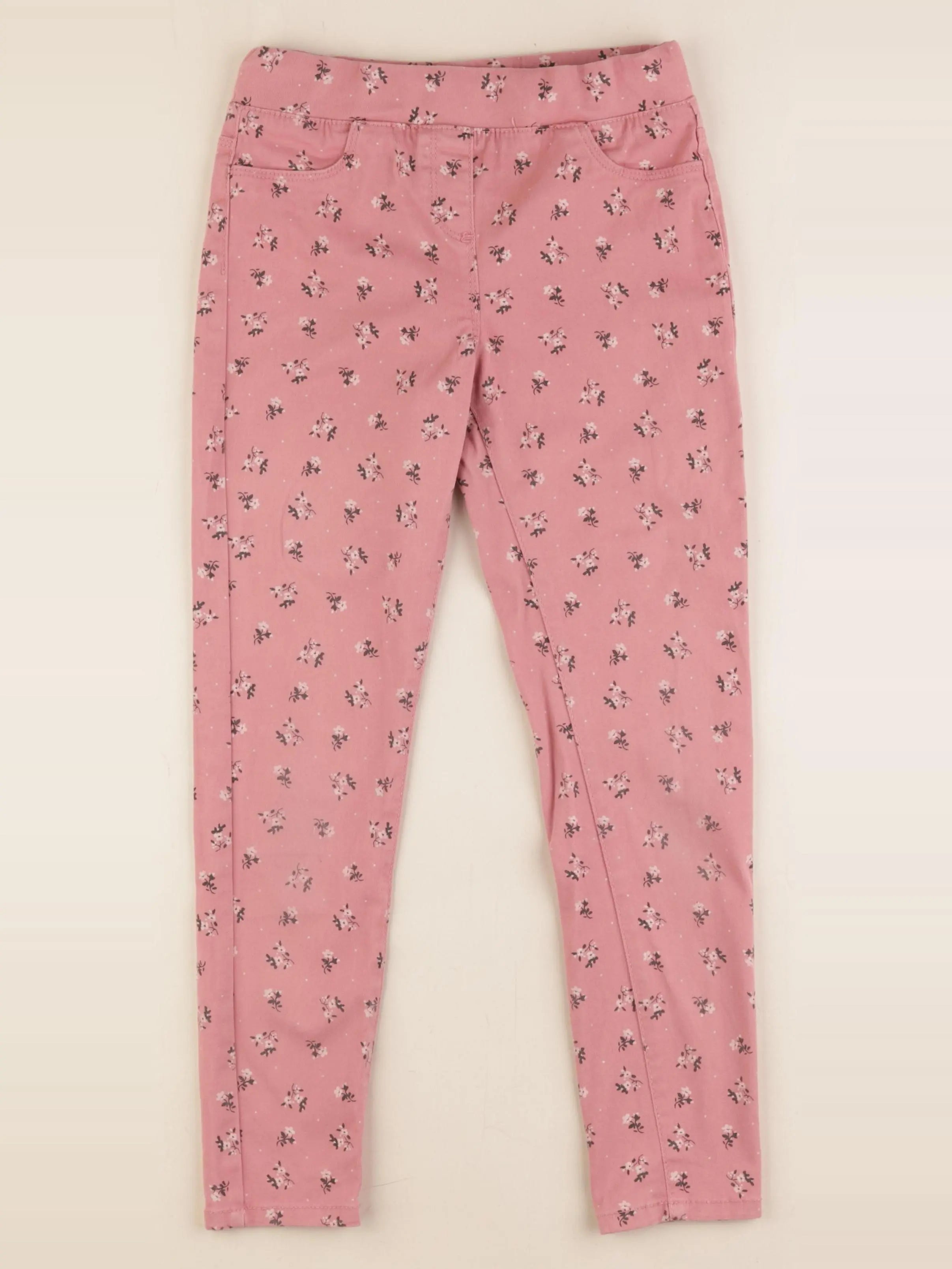 Vertbaudet - jegging rose - 9 ans