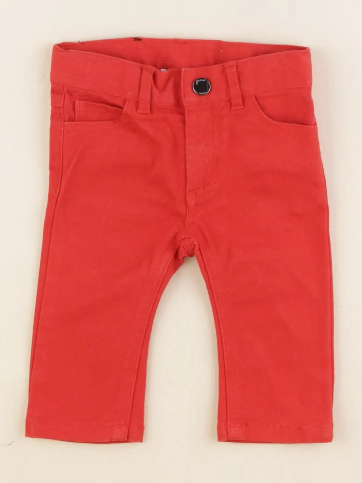 Jacadi - pantalon rouge - 6 mois