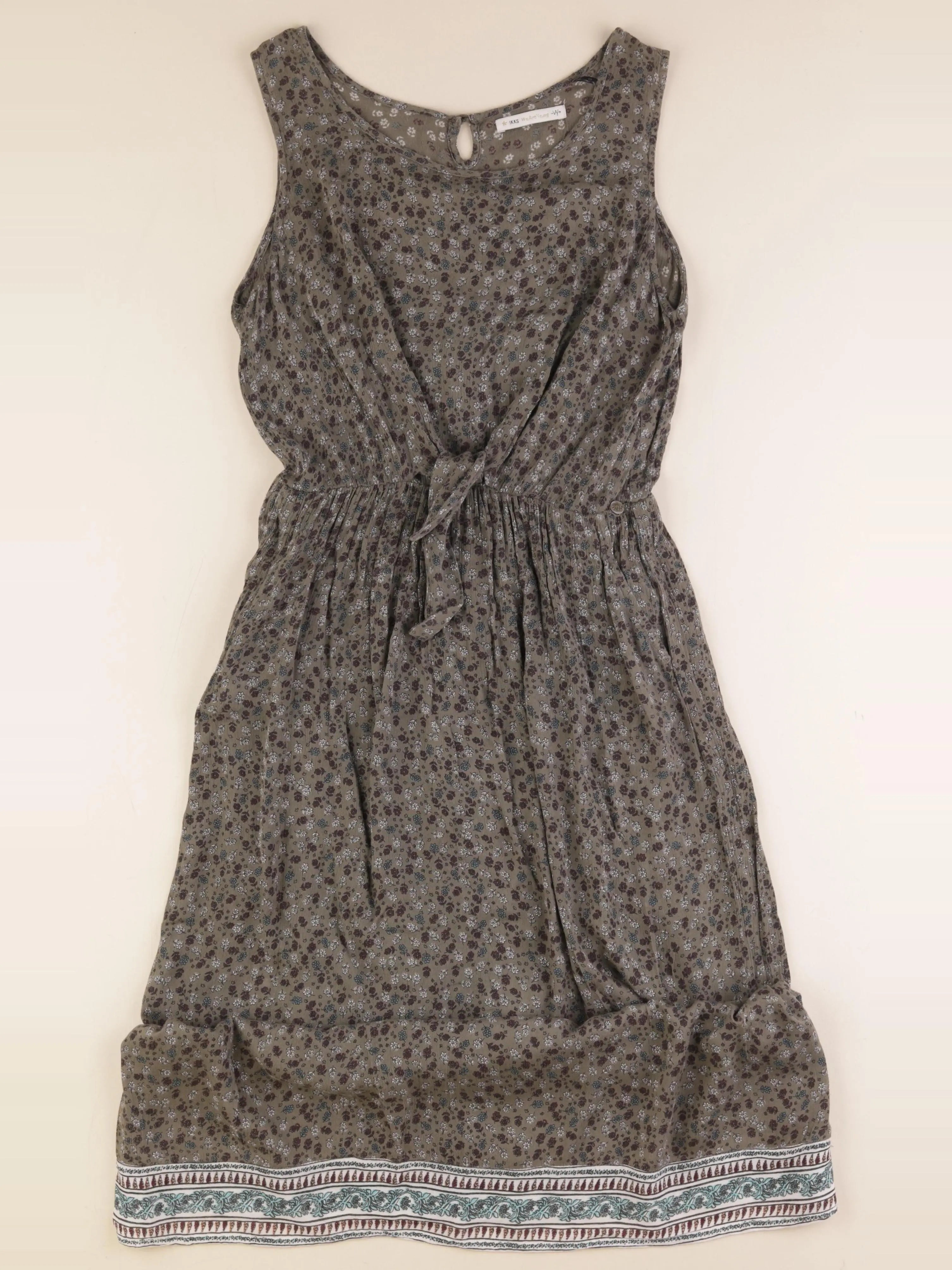 IKKS - robe vert - 14 ans