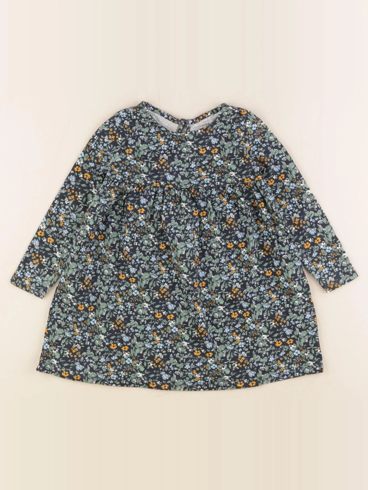 Vertbaudet - robe multicolore - 3 ans