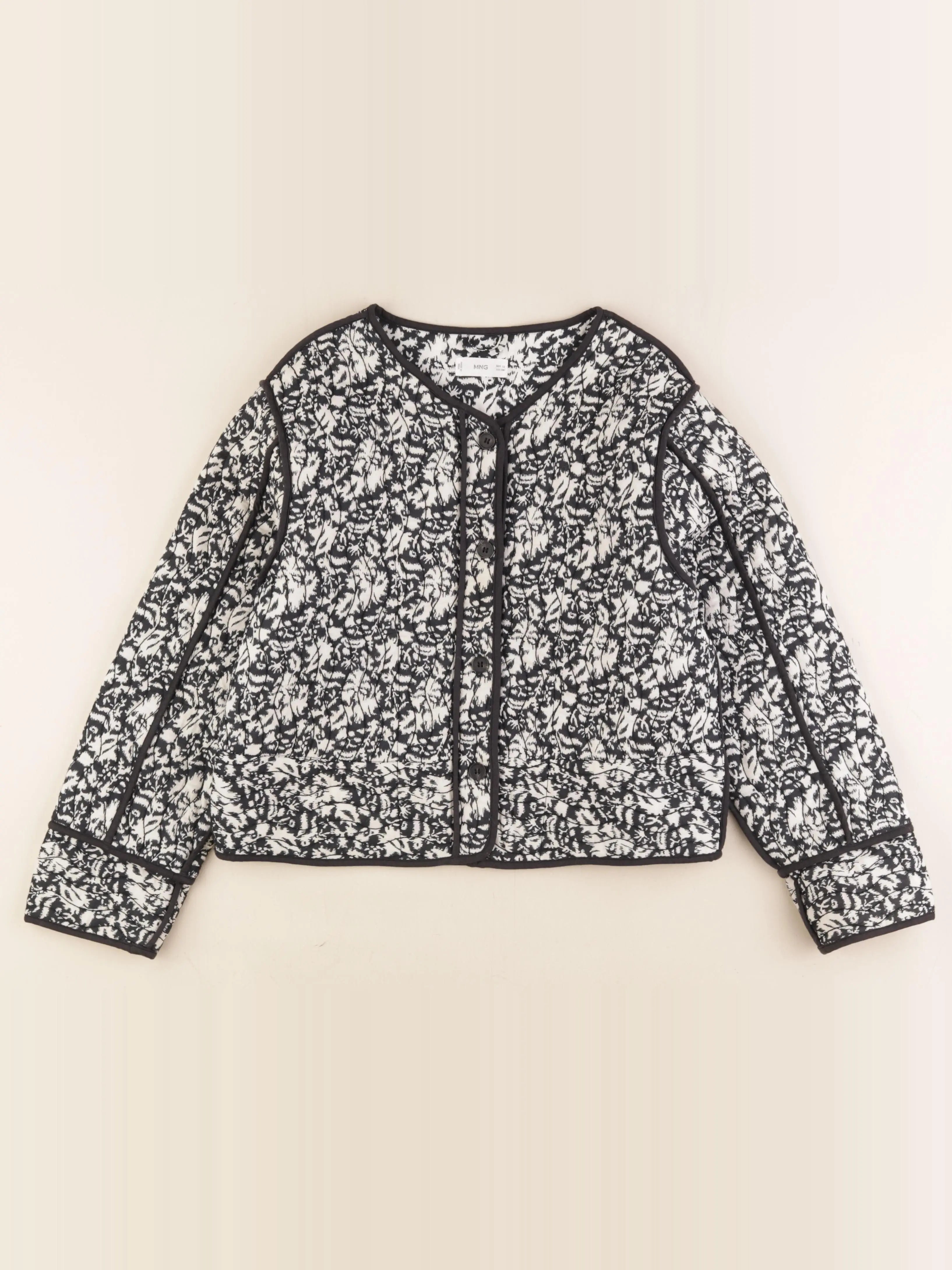 Mango - veste blanc, noir - 12 ans