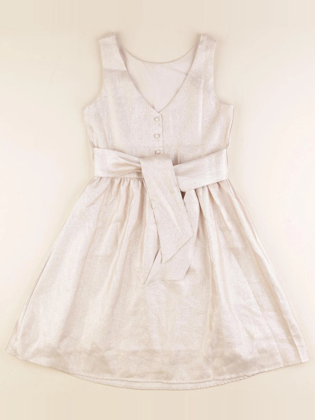 Vertbaudet - robe or - 12 ans