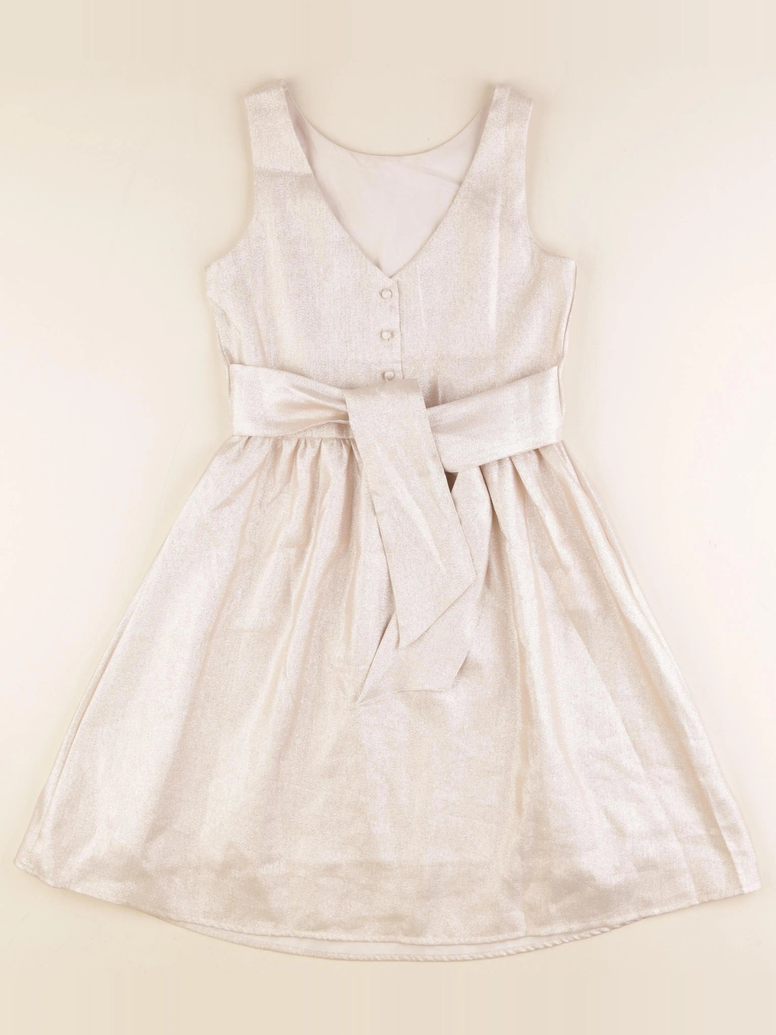 Vertbaudet - robe or - 12 ans