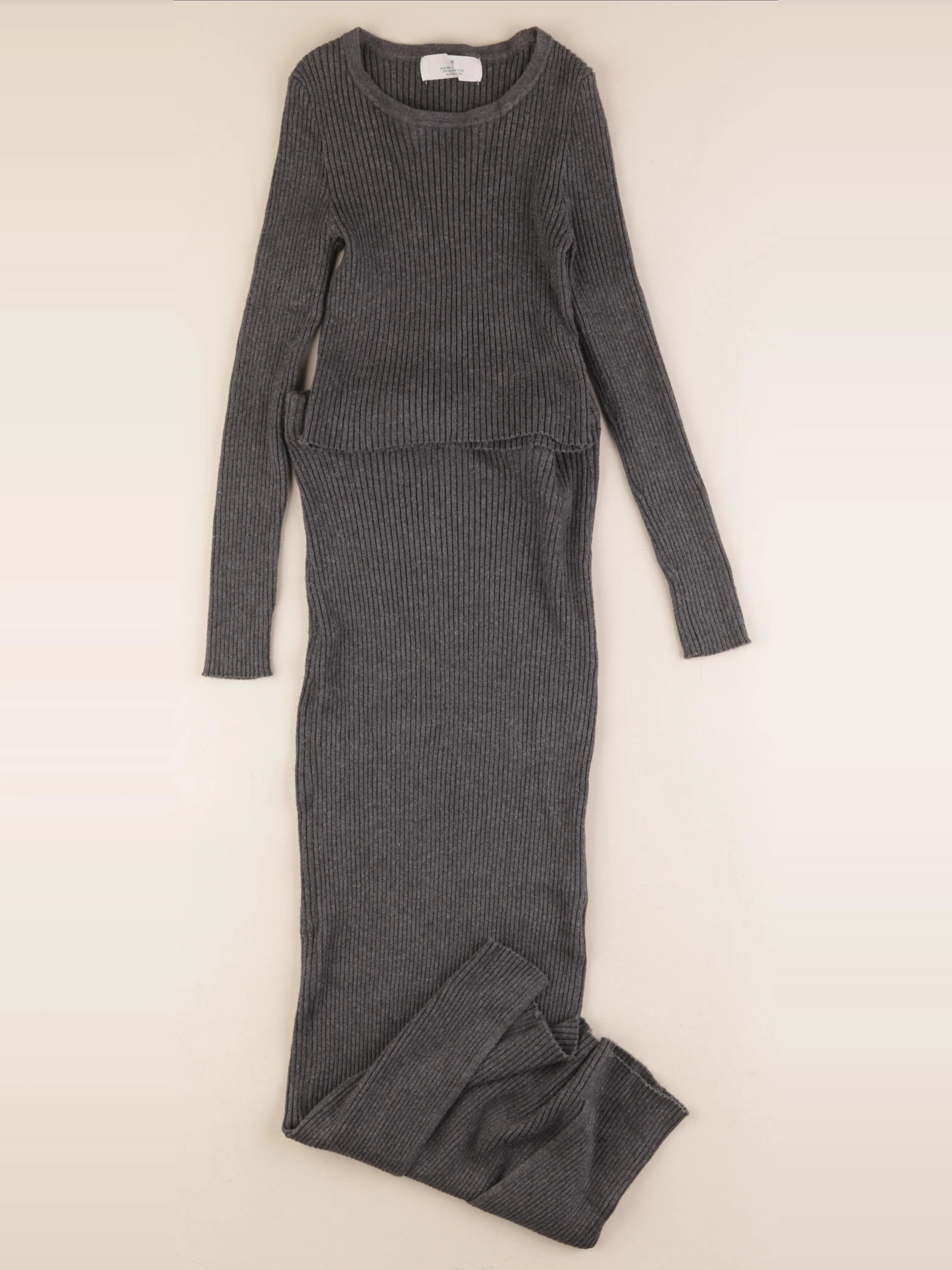 H&M - ensemble gris - 11/12 ans