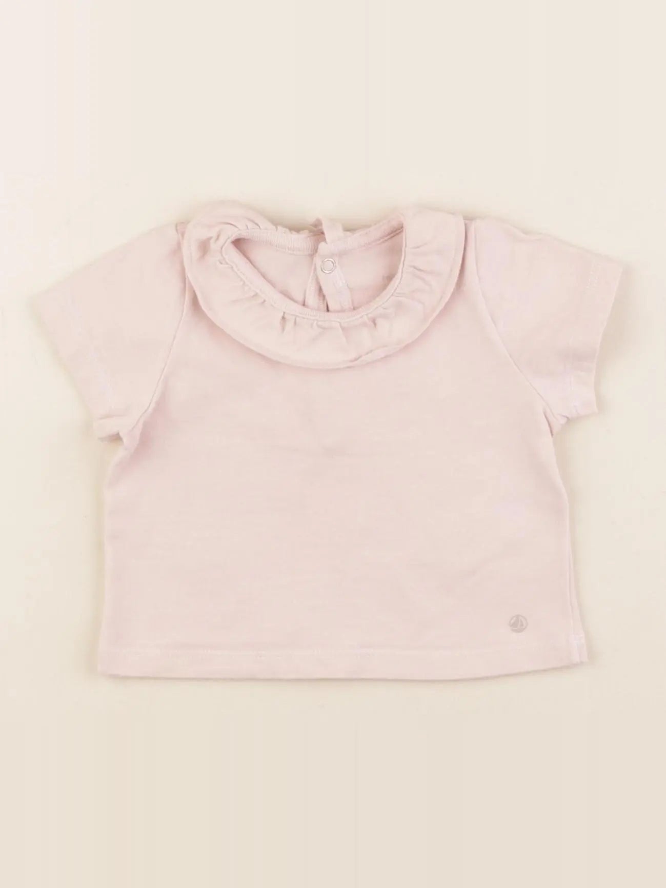 Petit Bateau - tee-shirt rose - 3 mois