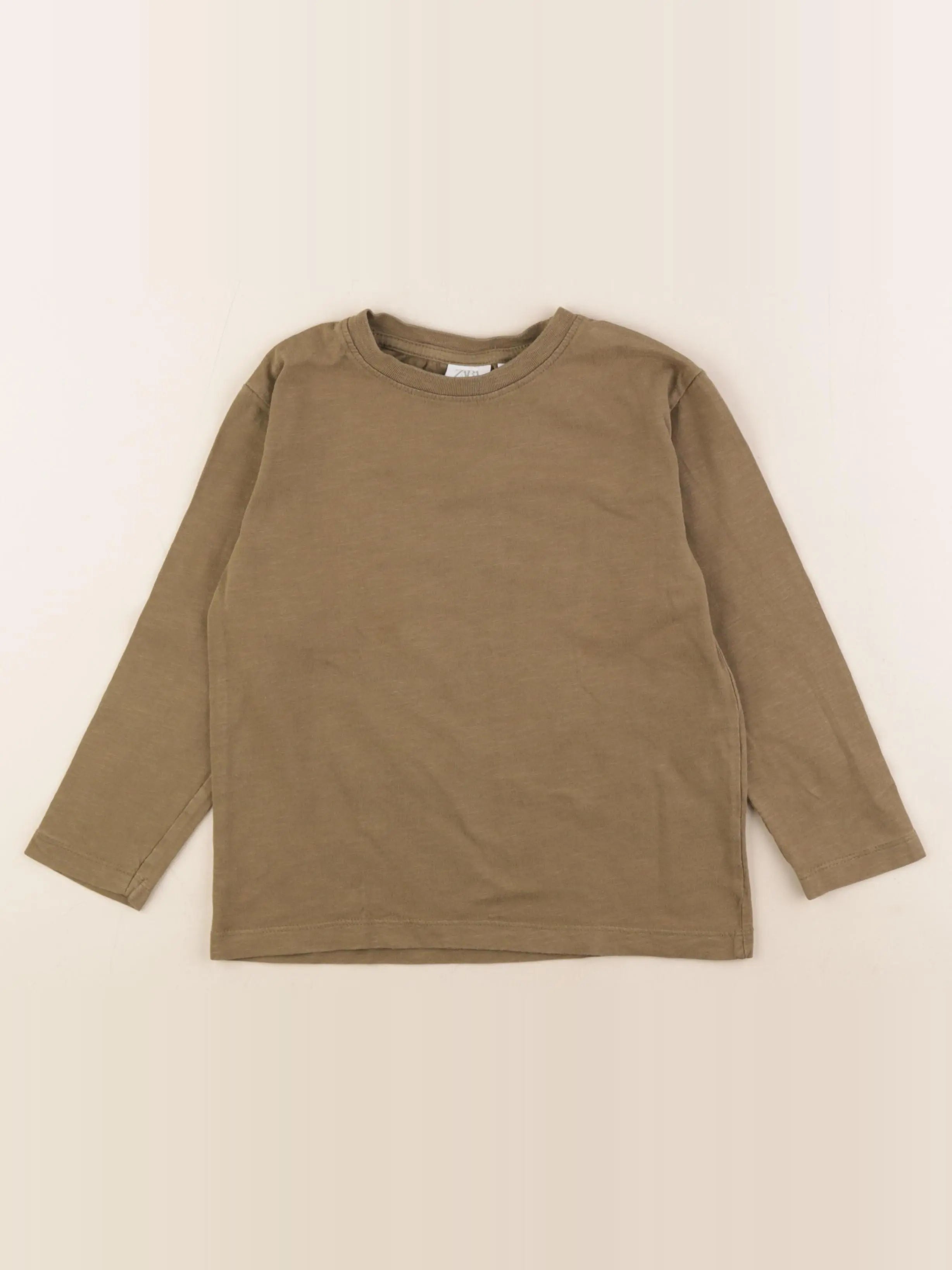 Zara - tee-shirt vert - 4/5 ans
