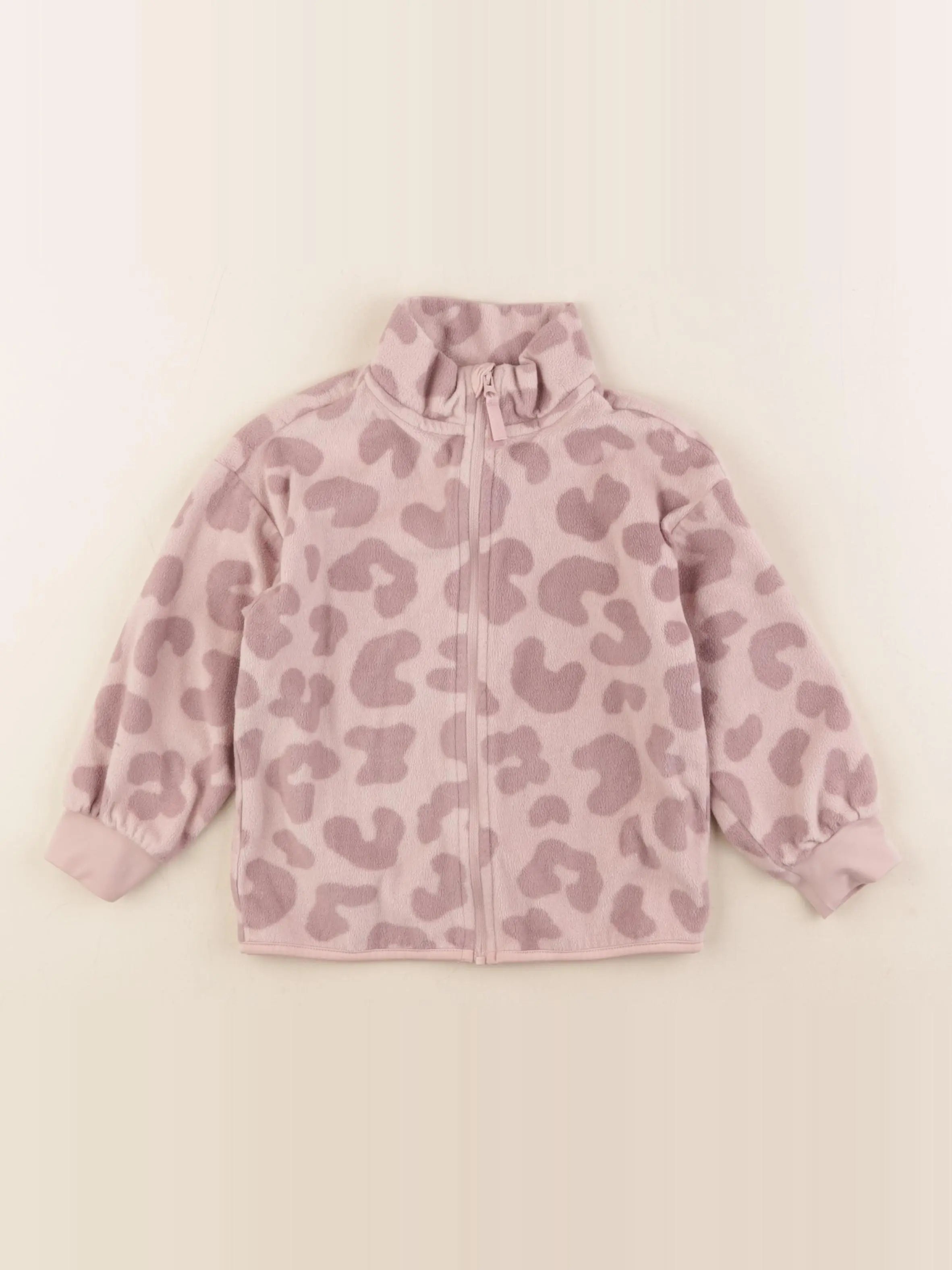H&M - polaire rose - 2/4 ans
