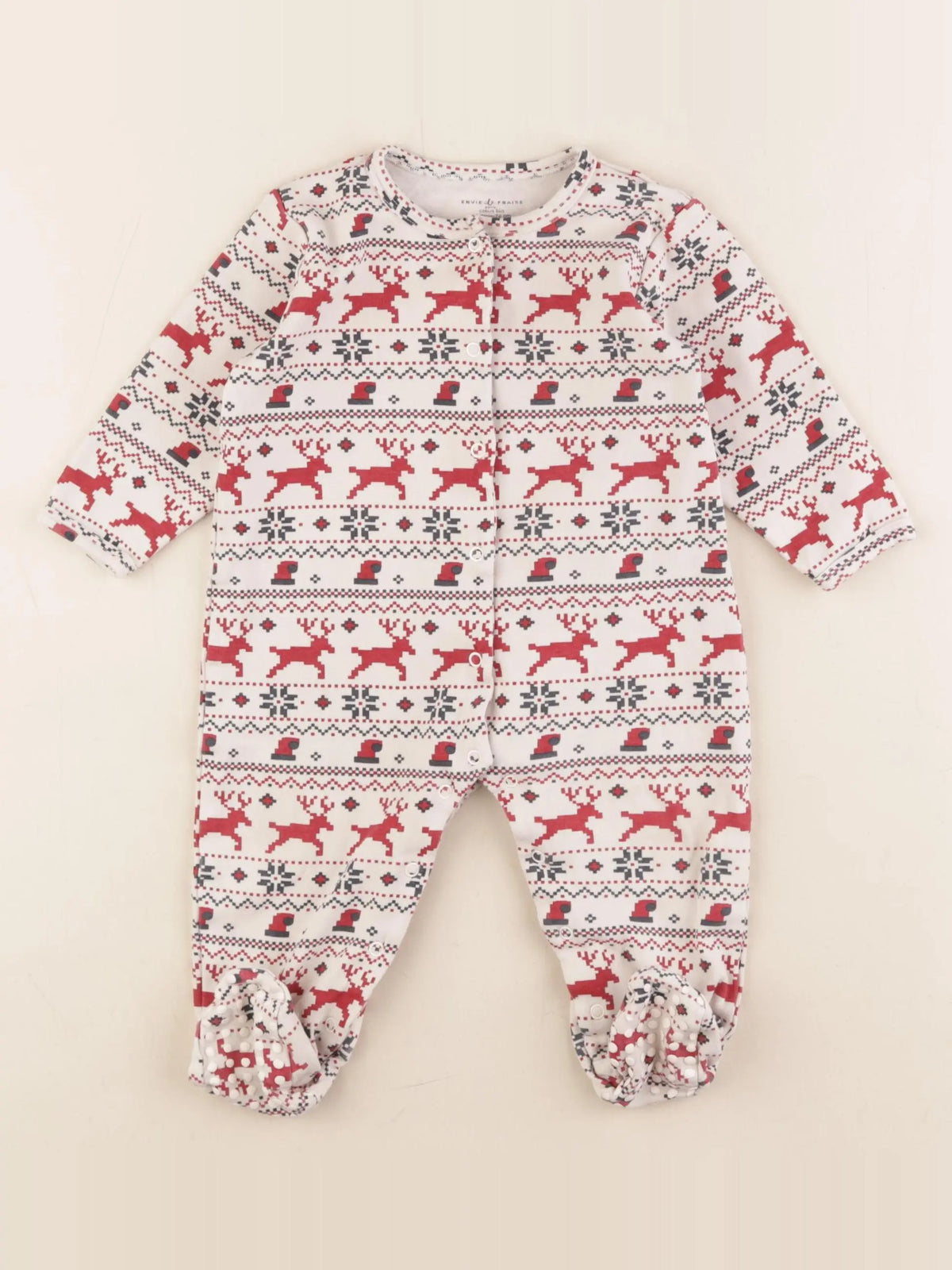 Envie de Fraise - pyjama coton multicolore - 12 mois