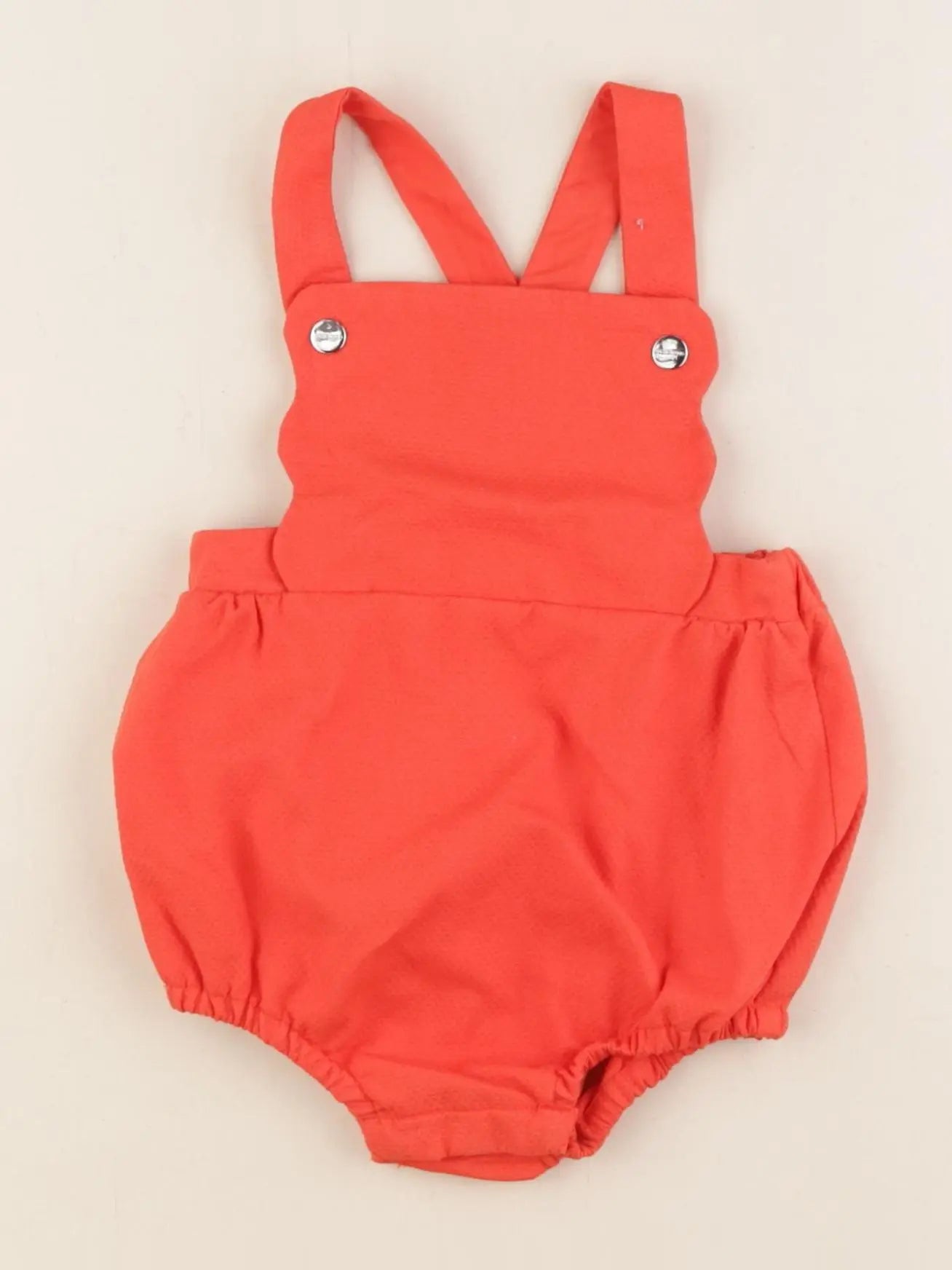 Jacadi - salopette rouge - 6 mois