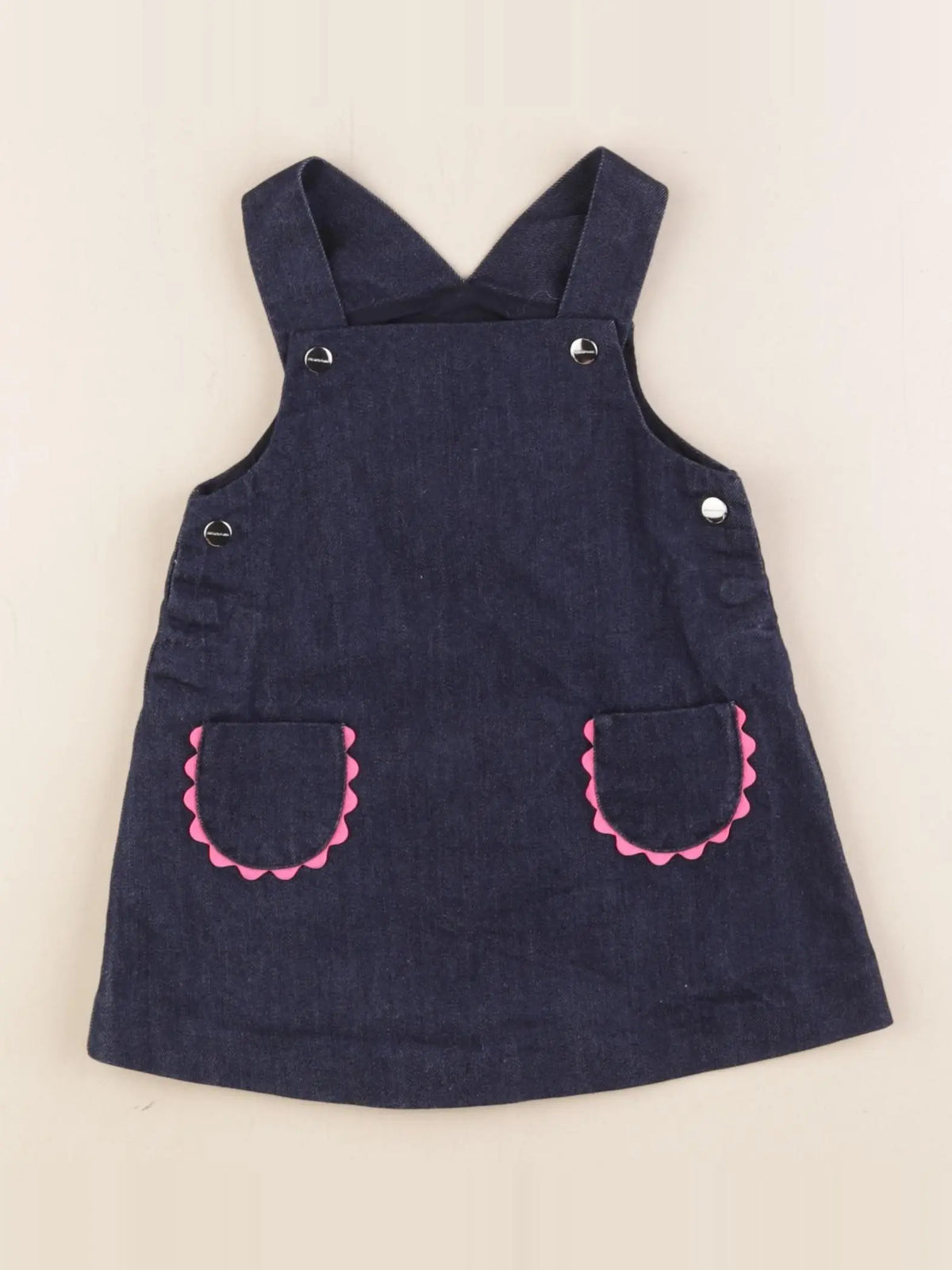 Jacadi - robe bleu - 12 mois