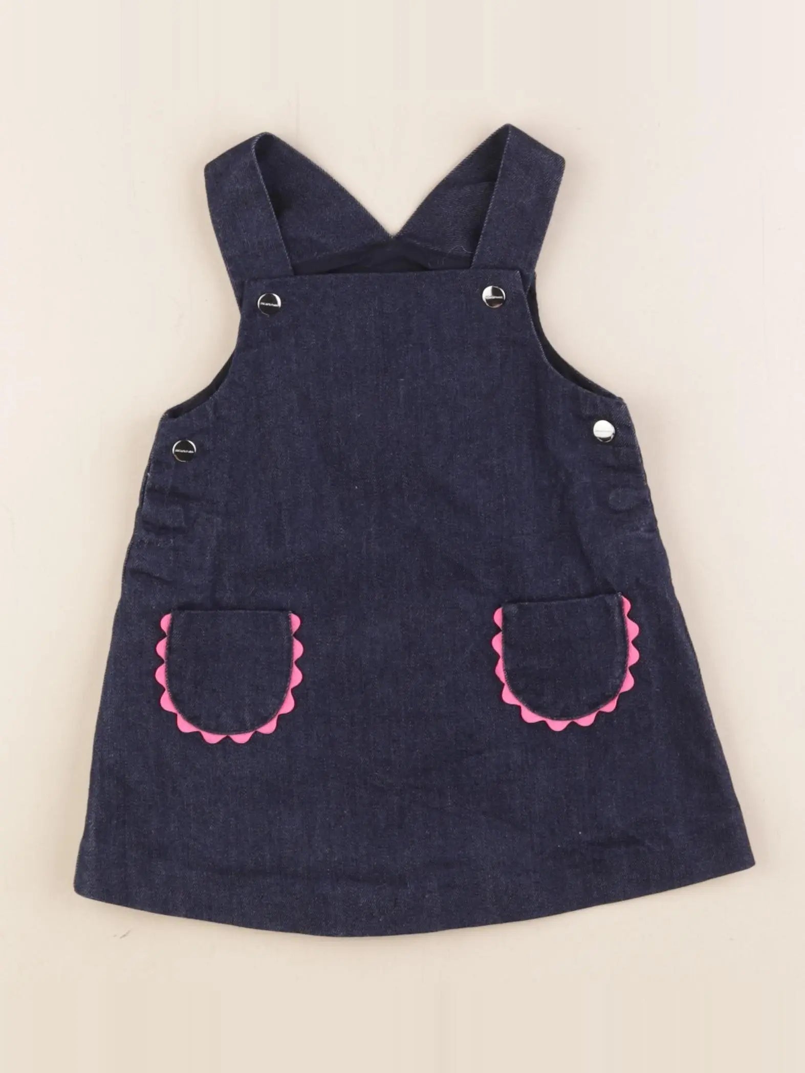 Jacadi - robe bleu - 12 mois