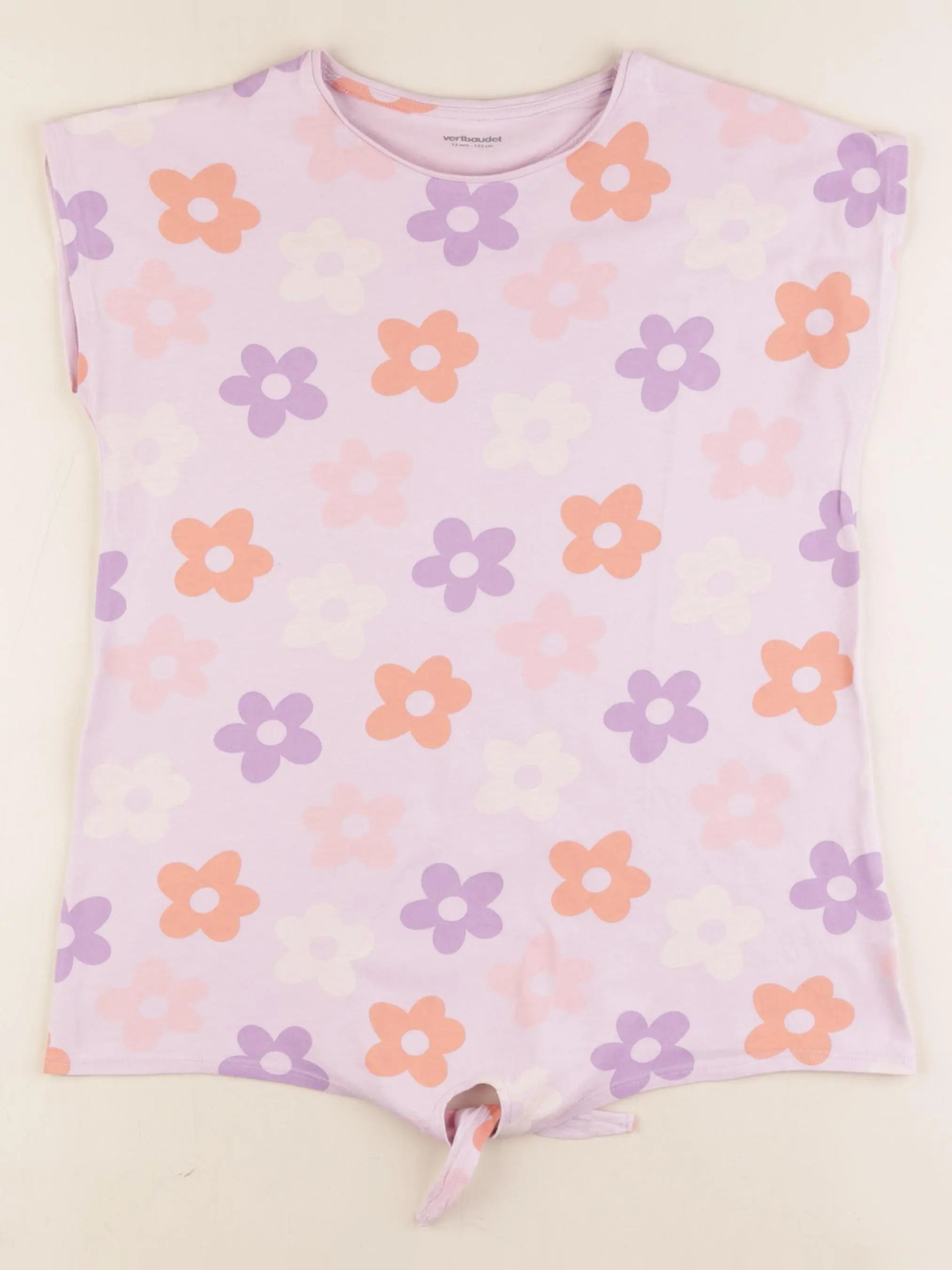 Vertbaudet - tee-shirt violet - 12 ans