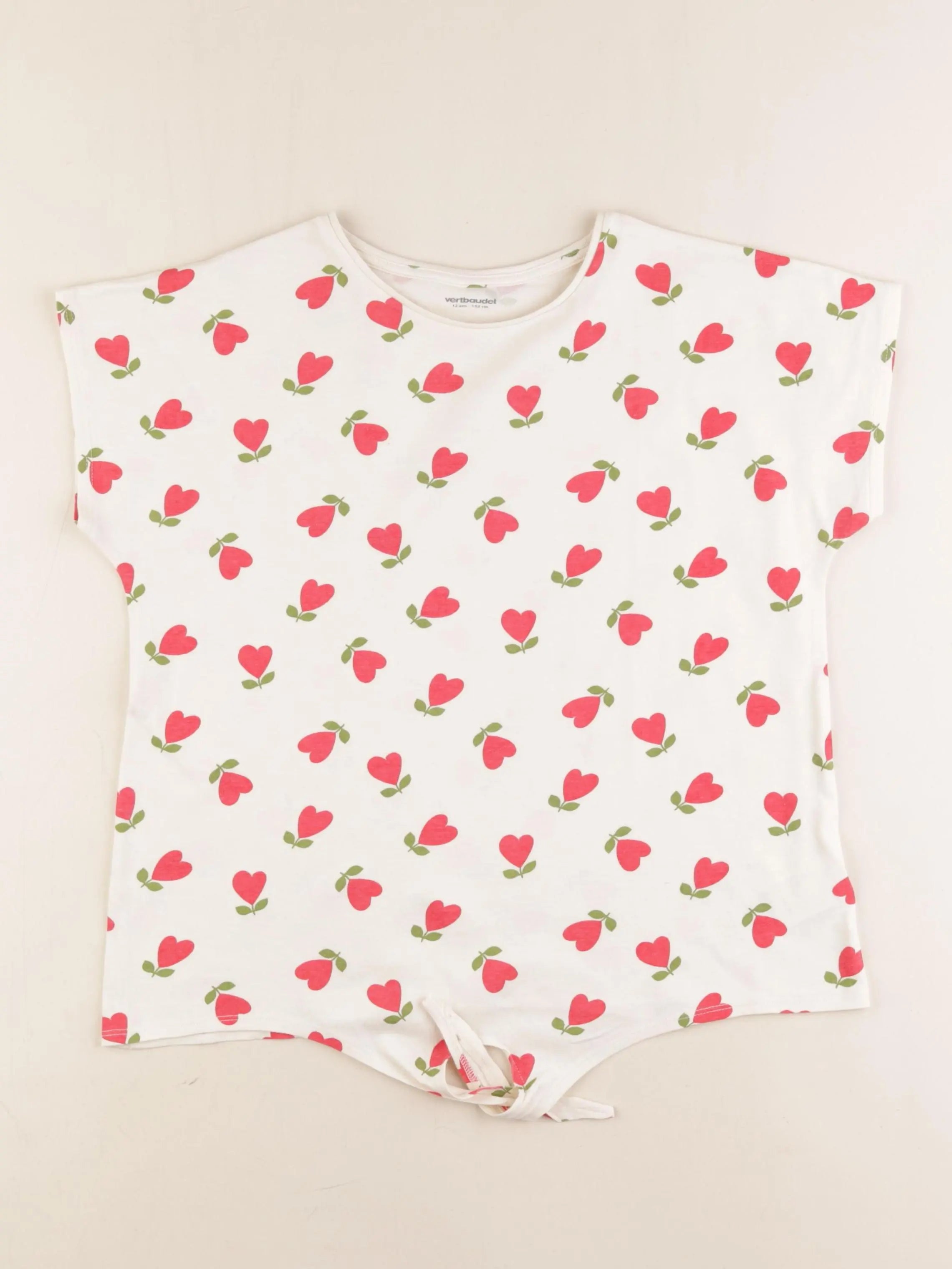 Vertbaudet - tee-shirt multicolore - 12 ans