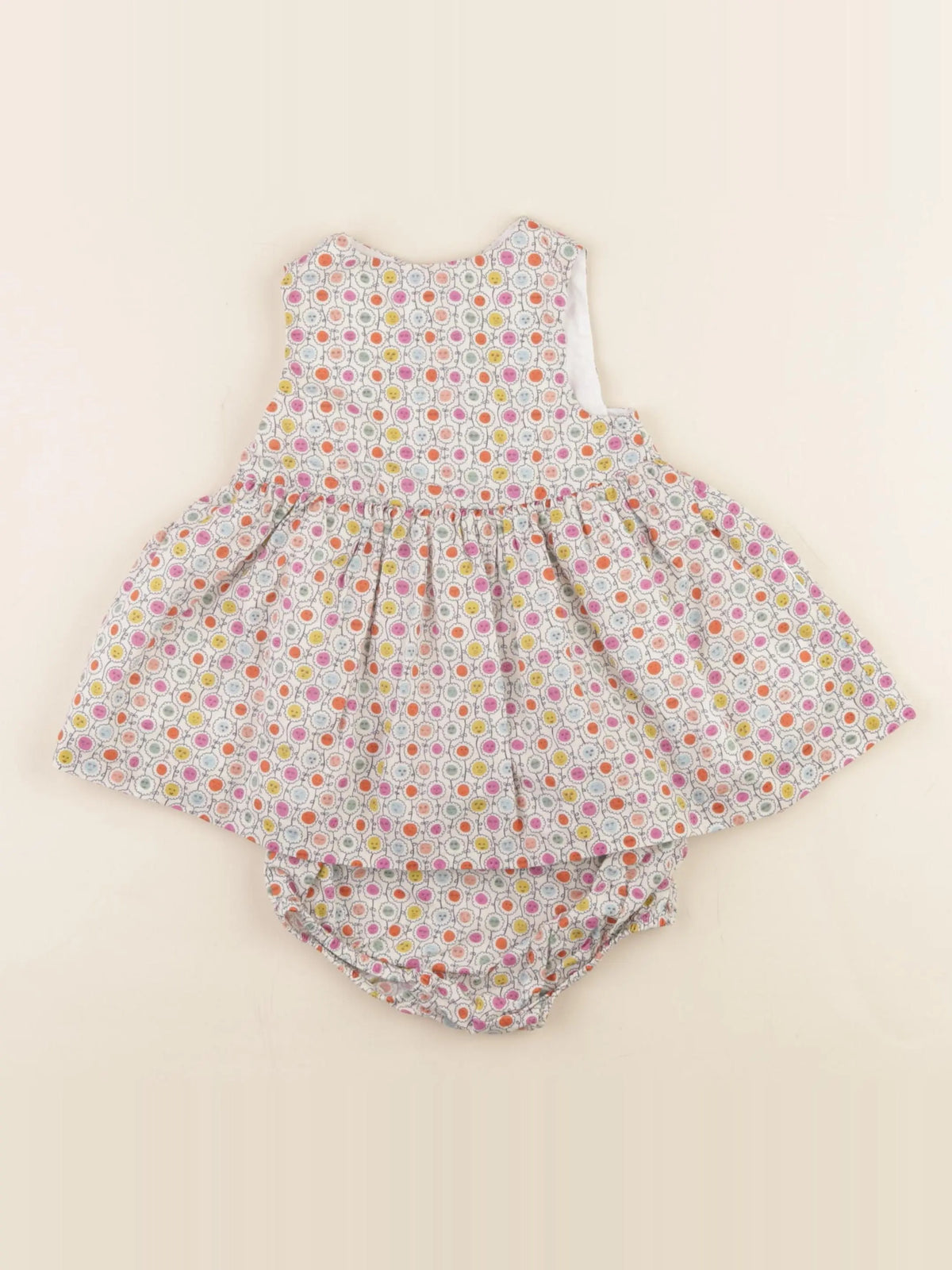 Natalys - robe multicolore - 6 mois