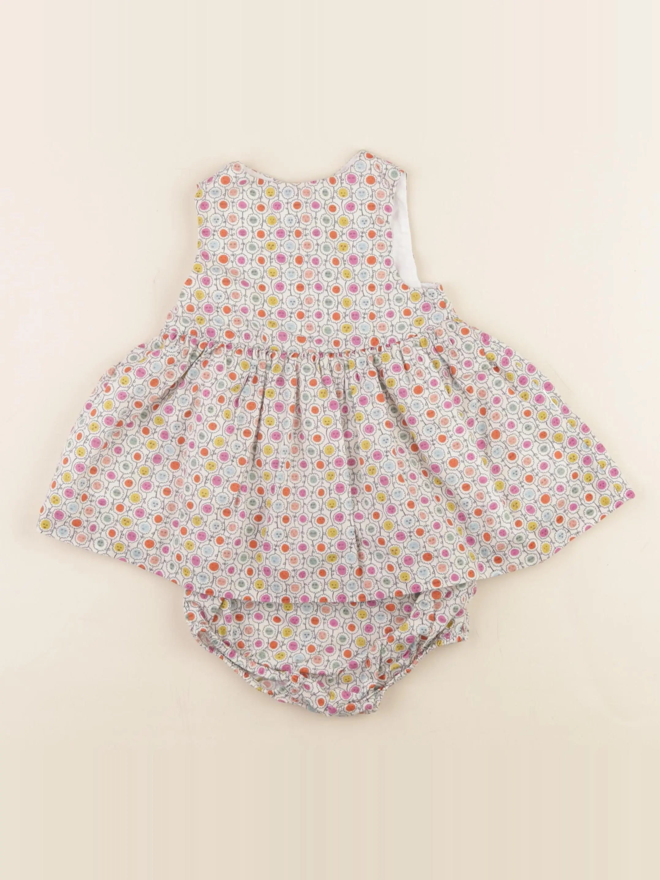 Natalys - robe multicolore - 6 mois