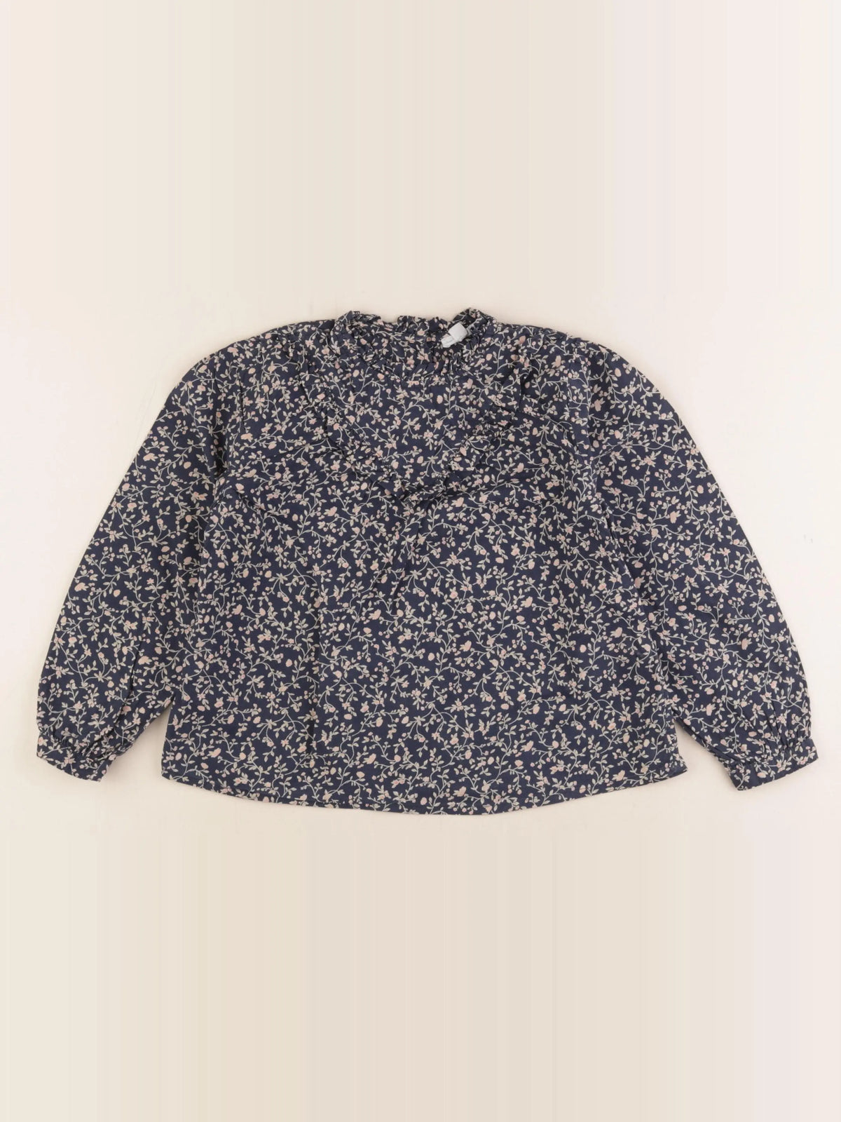 Vertbaudet - blouse bleu - 6 ans