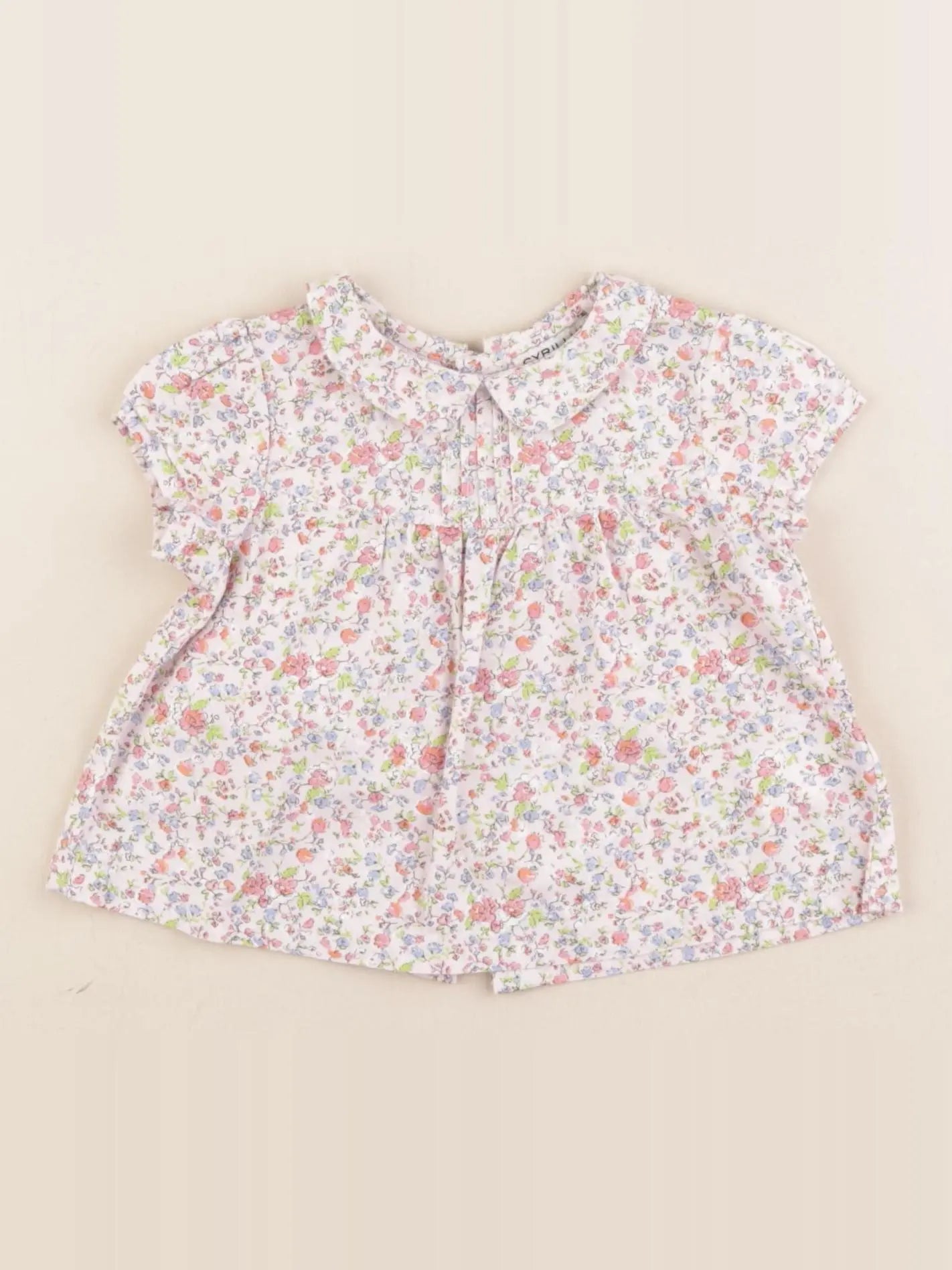 Cyrillus - blouse rose - 3 mois