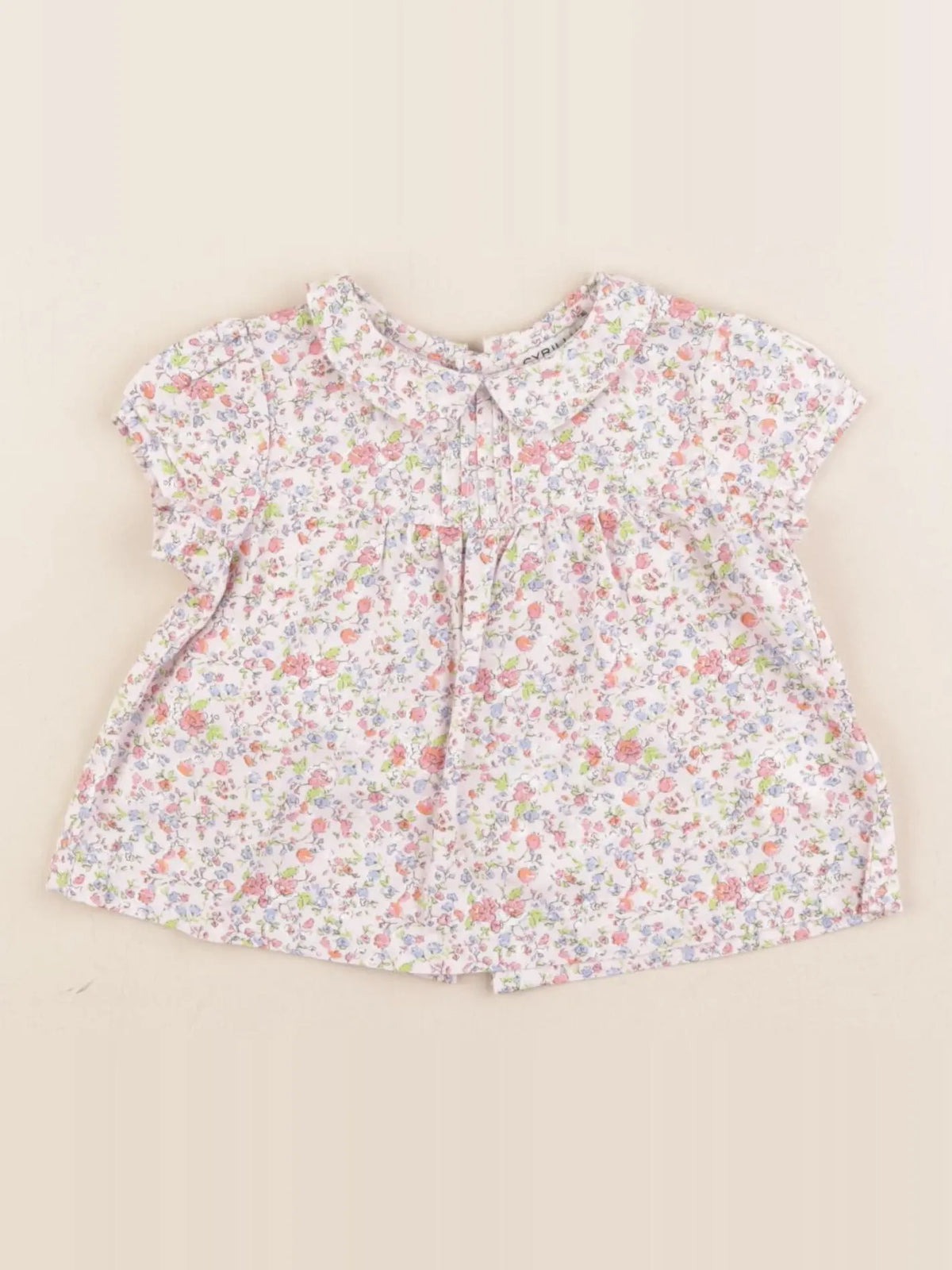 Cyrillus - blouse rose - 3 mois