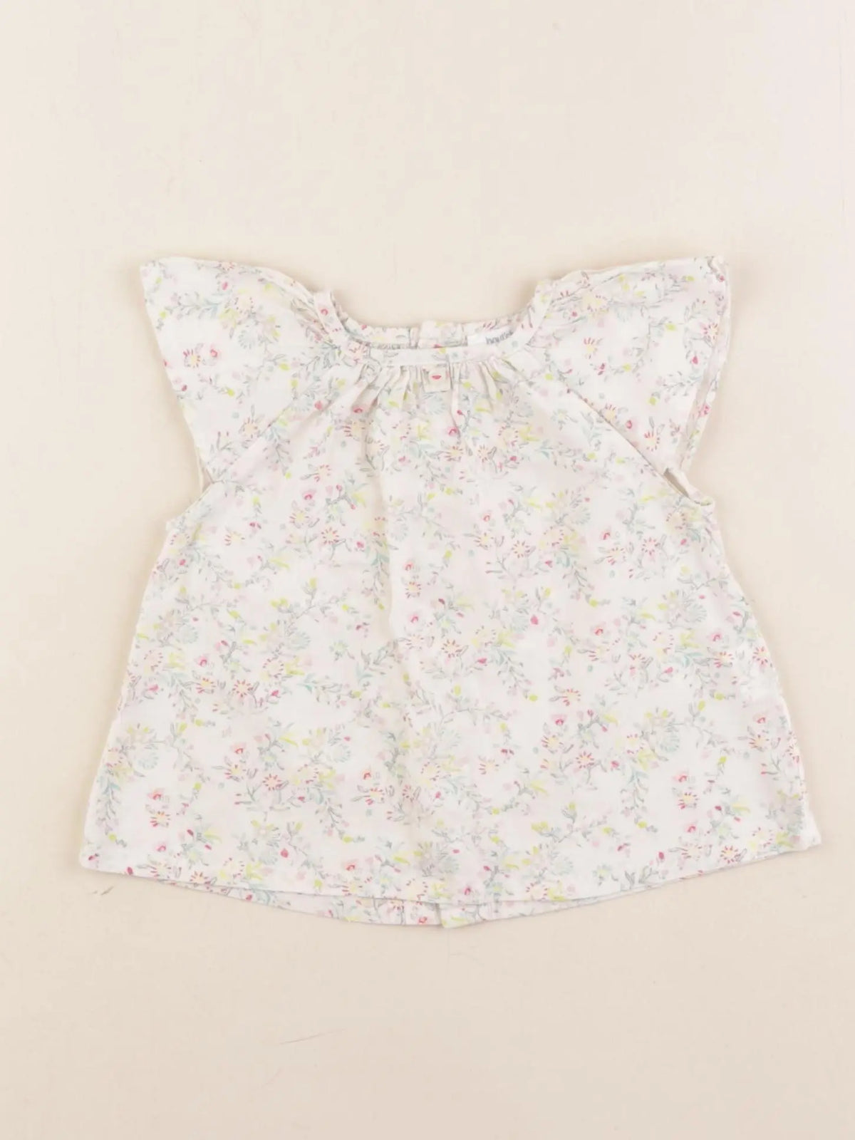 Boutchou - blouse multicolore - 3 mois