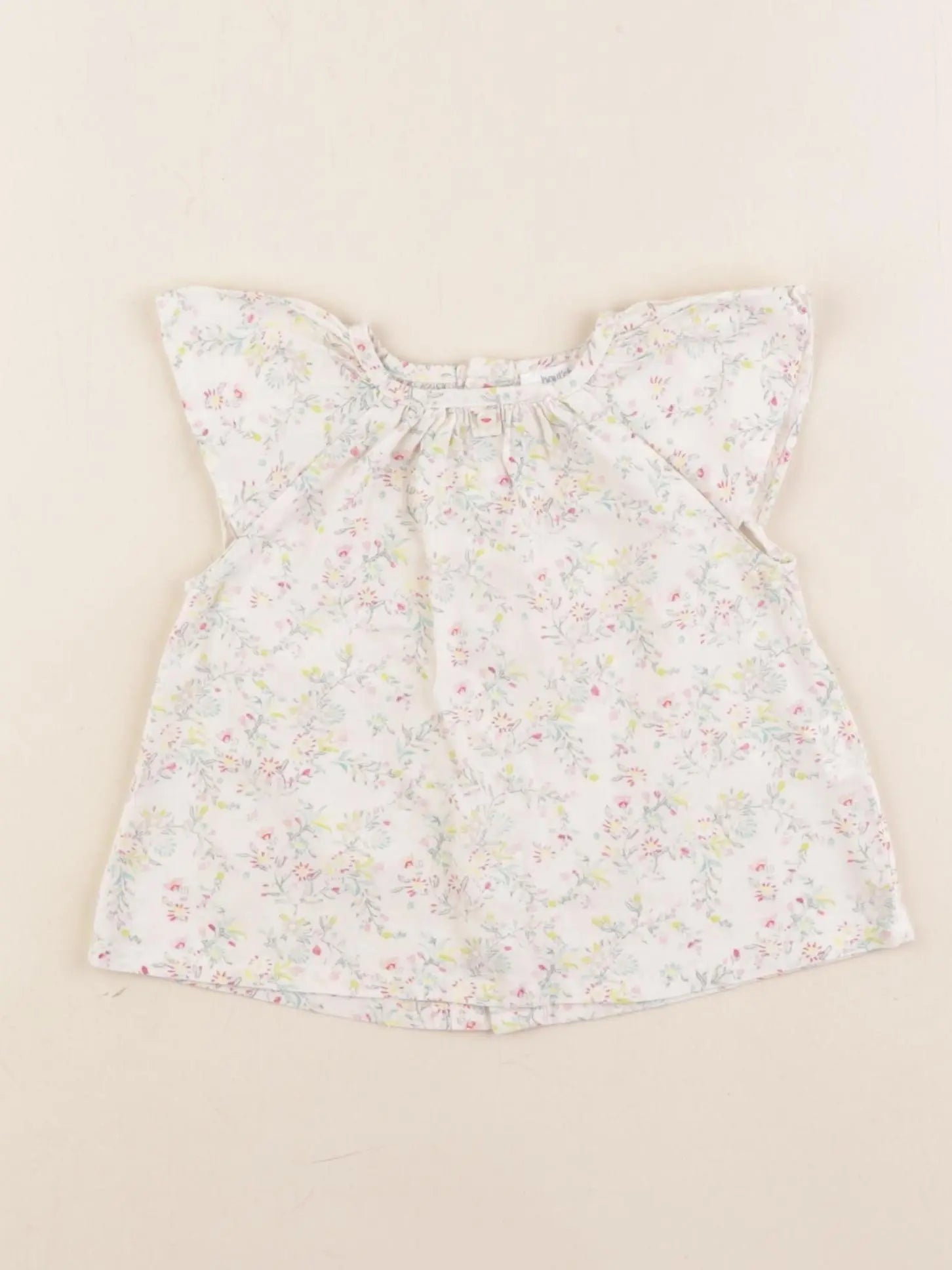 Boutchou - blouse multicolore - 3 mois