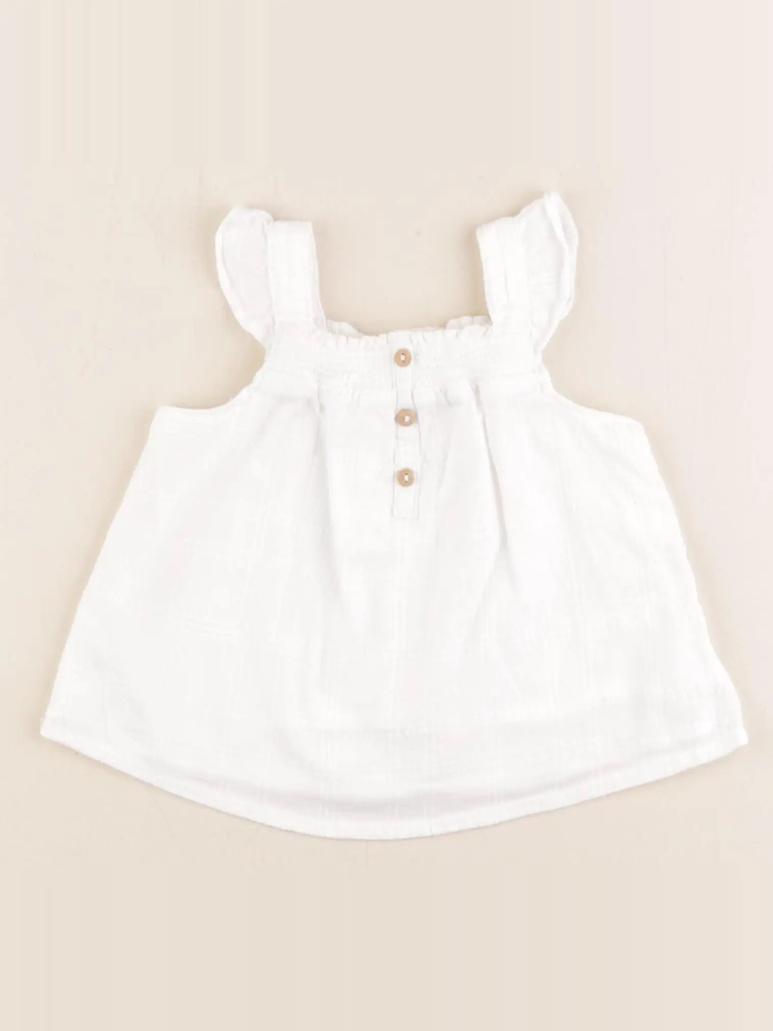 Zara - blouse blanc - 9/12 mois