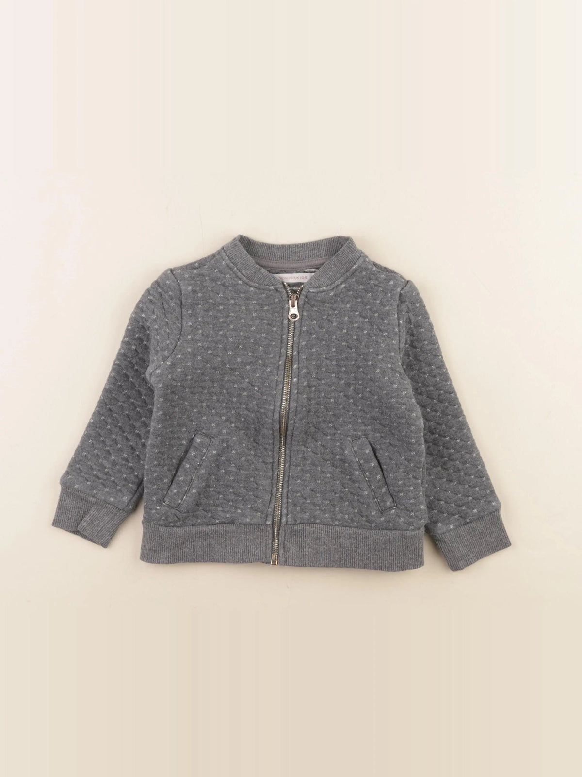 Monoprix - sweat gris - 4 ans