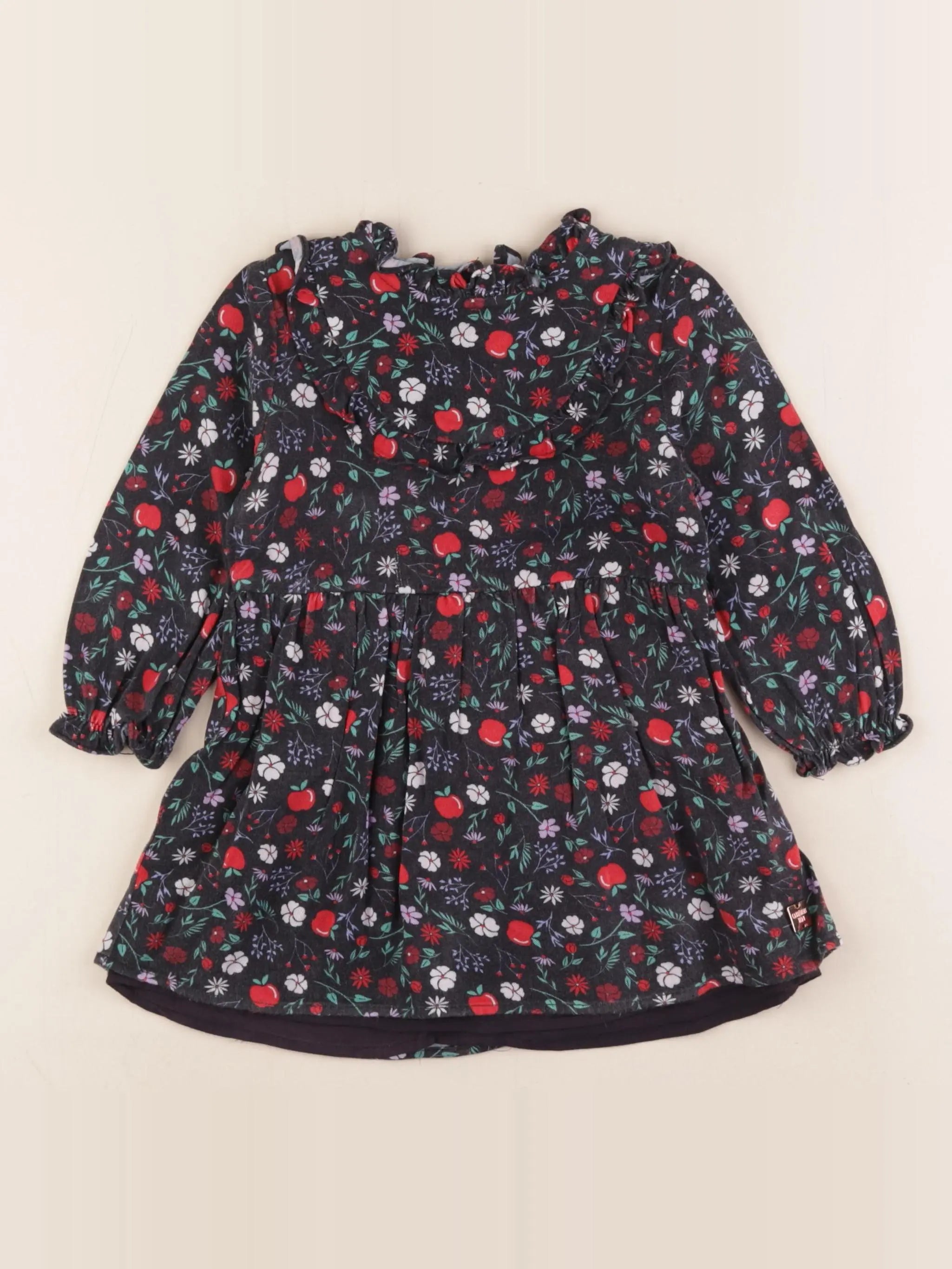 Carrément Beau - robe multicolore - 2 ans