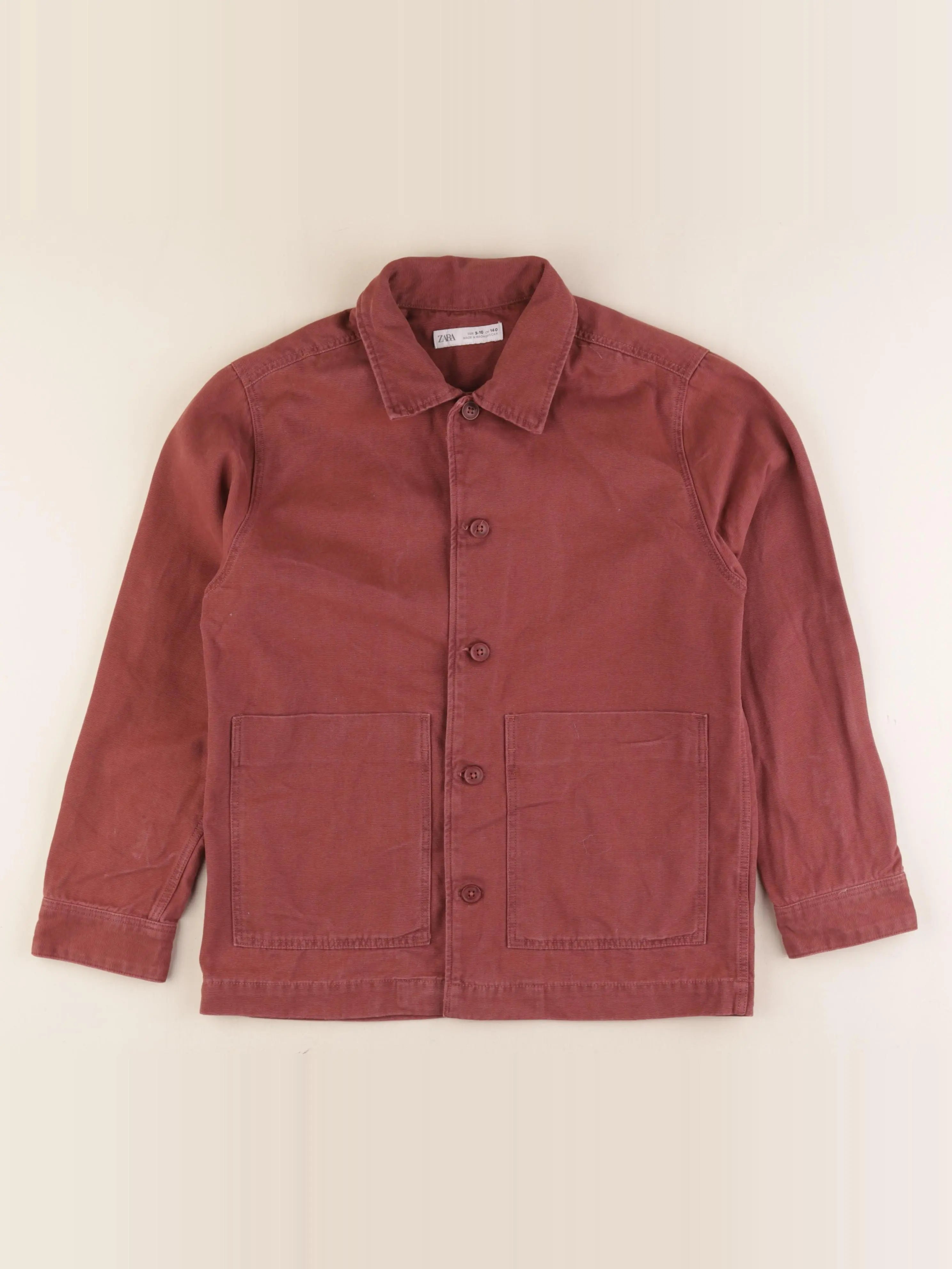 Zara - veste rouge - 9/10 ans