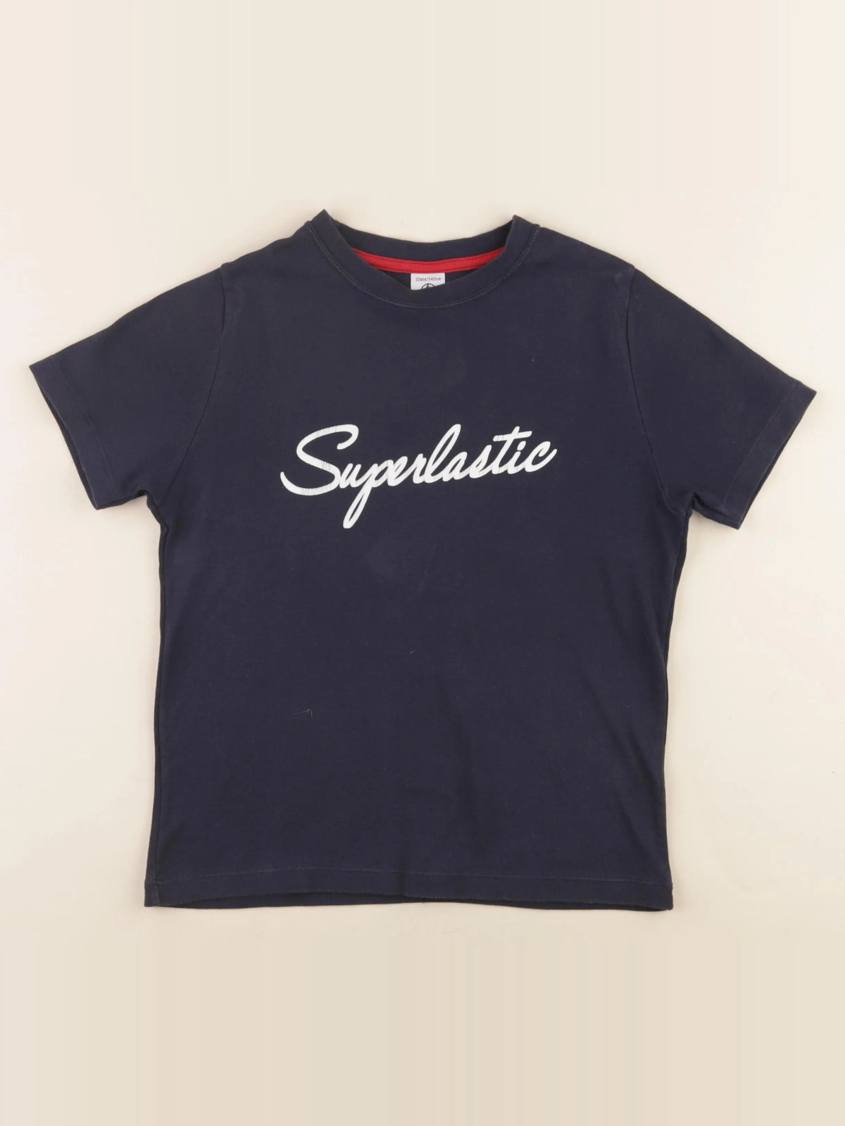 Petit Bateau - tee-shirt bleu - 10 ans