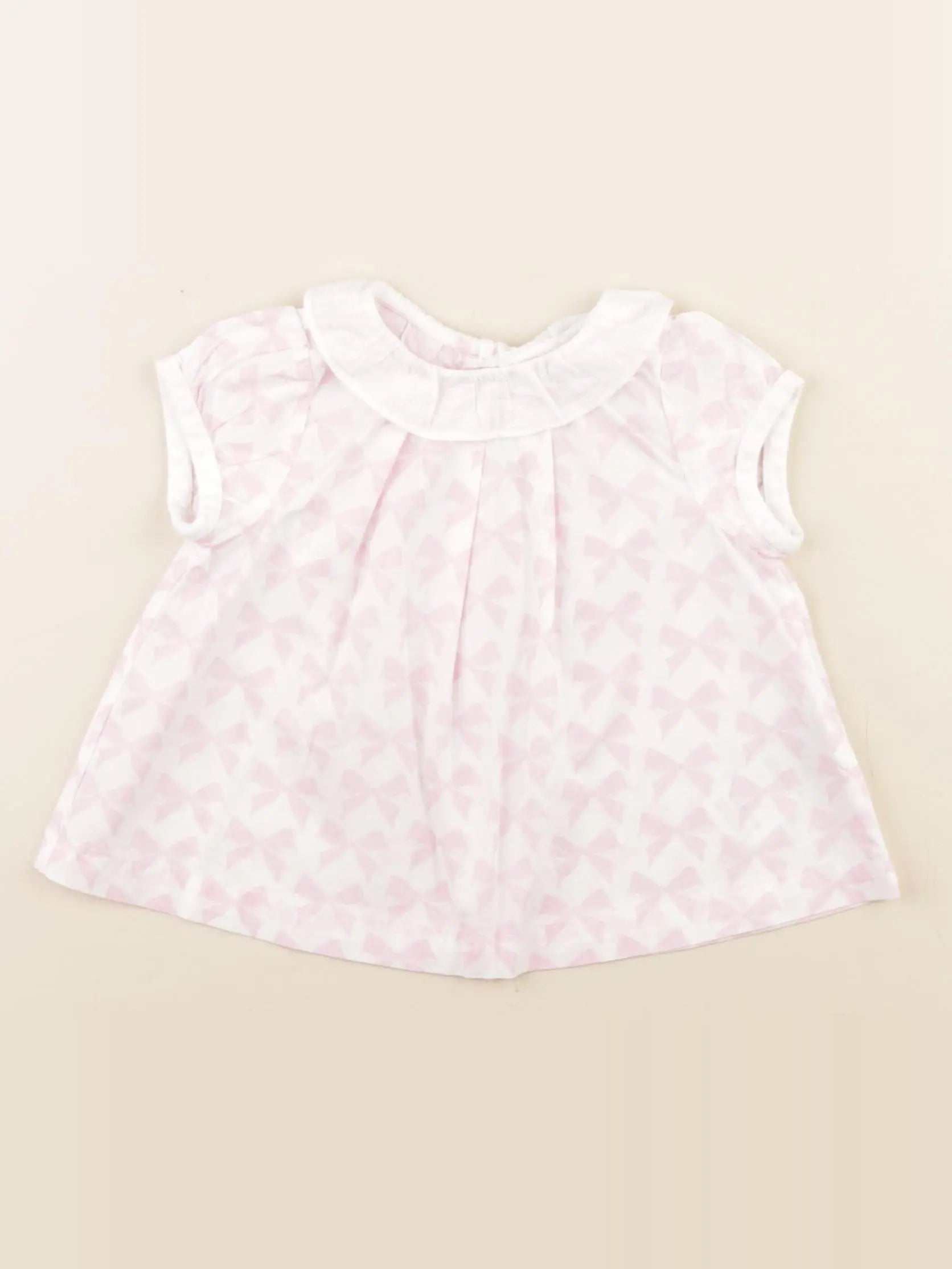 Jacadi - blouse rose - 6 mois