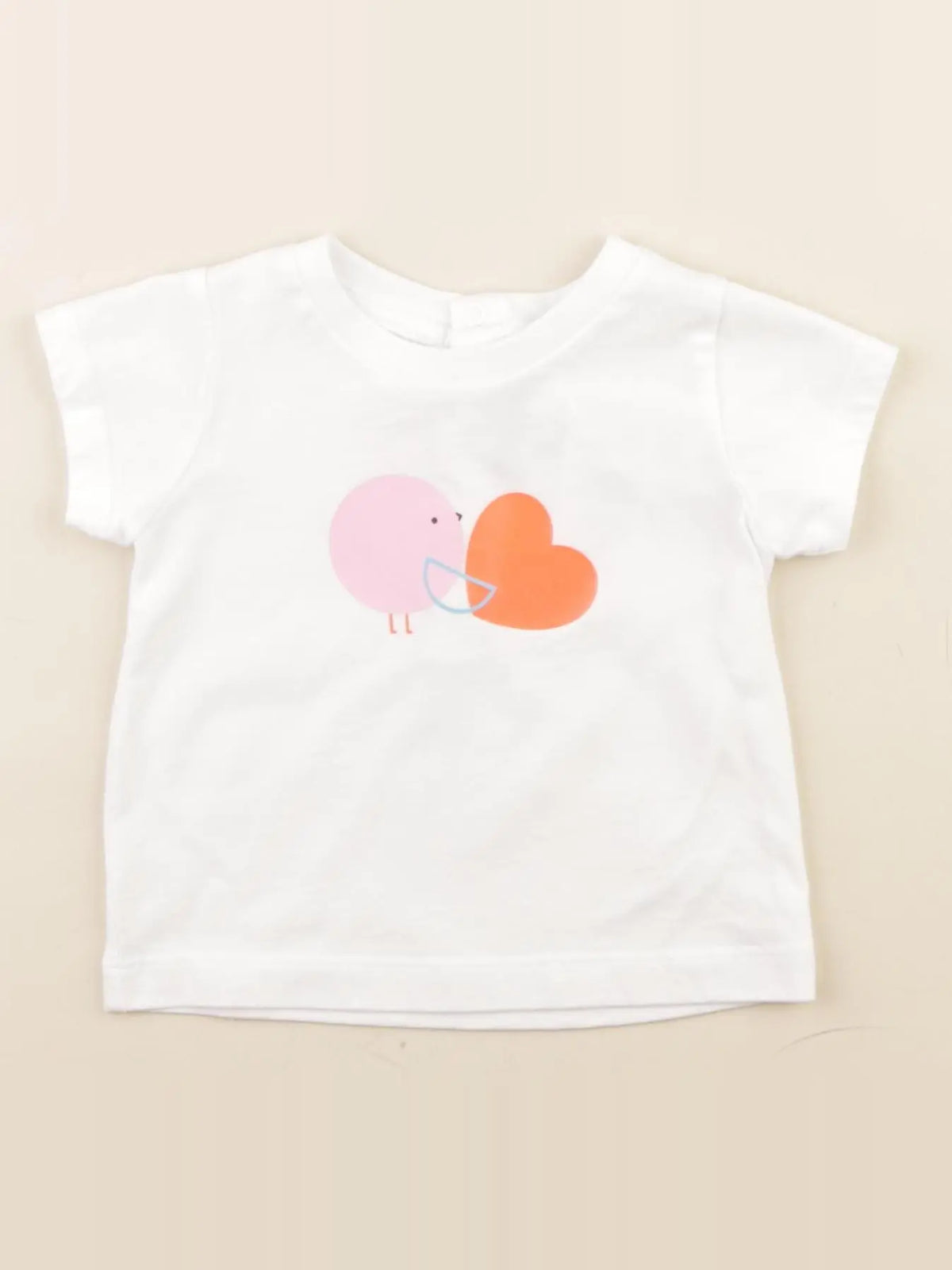 Jacadi - tee-shirt blanc - 6 mois