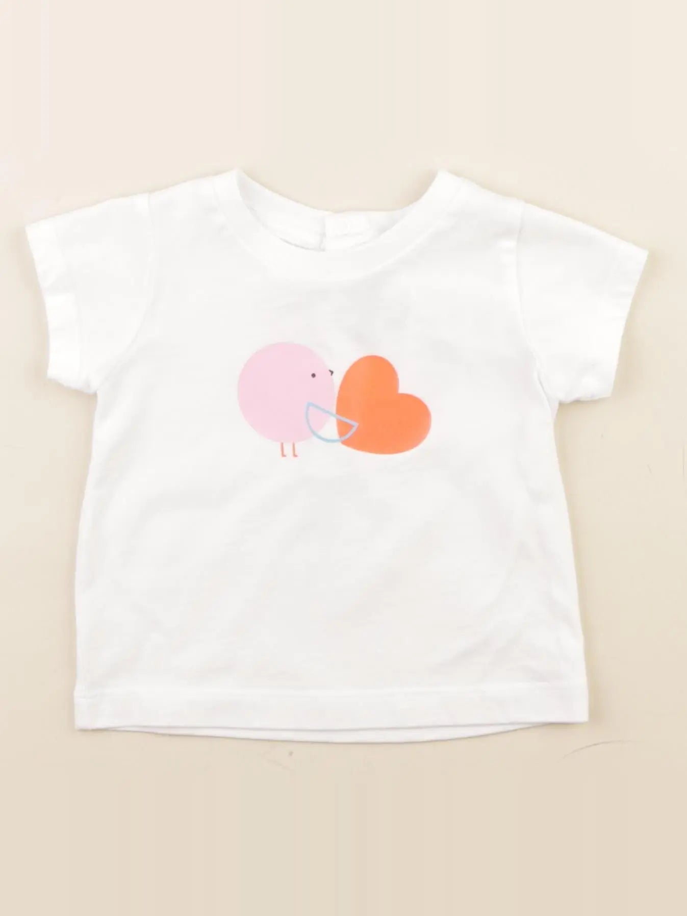 Jacadi - tee-shirt blanc - 6 mois