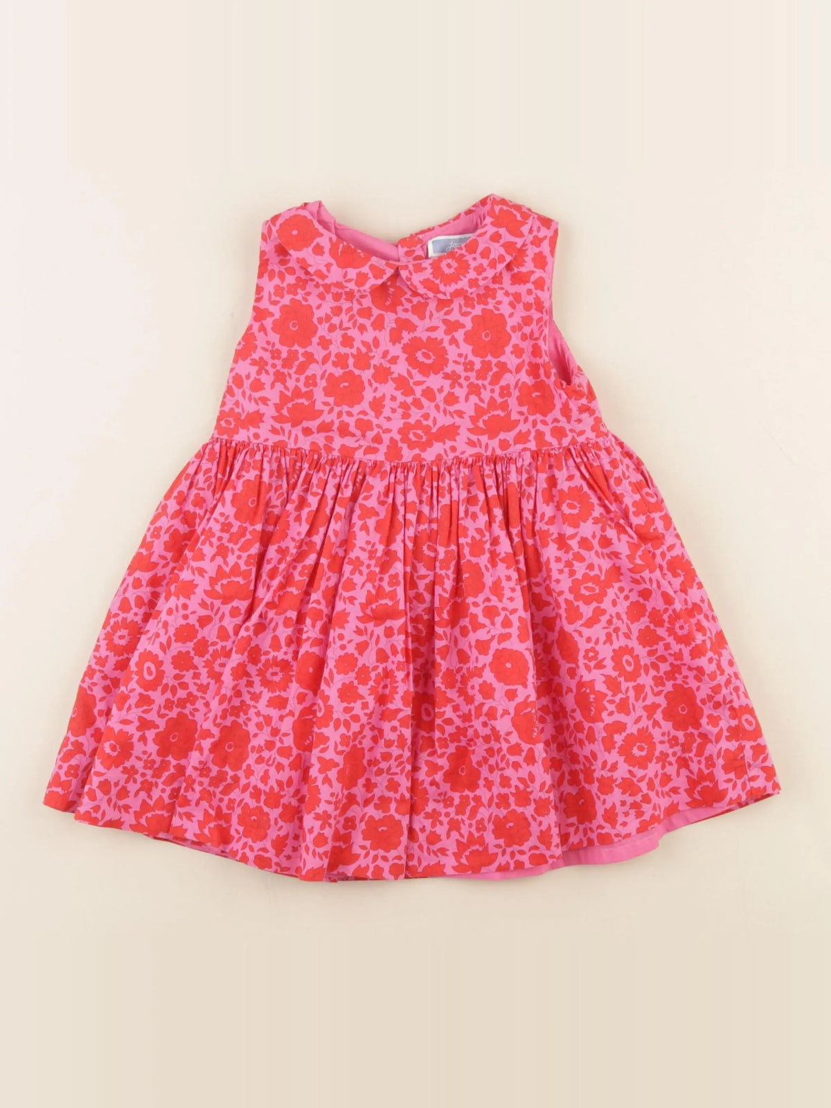 Jacadi - robe liberty rose - 18 mois