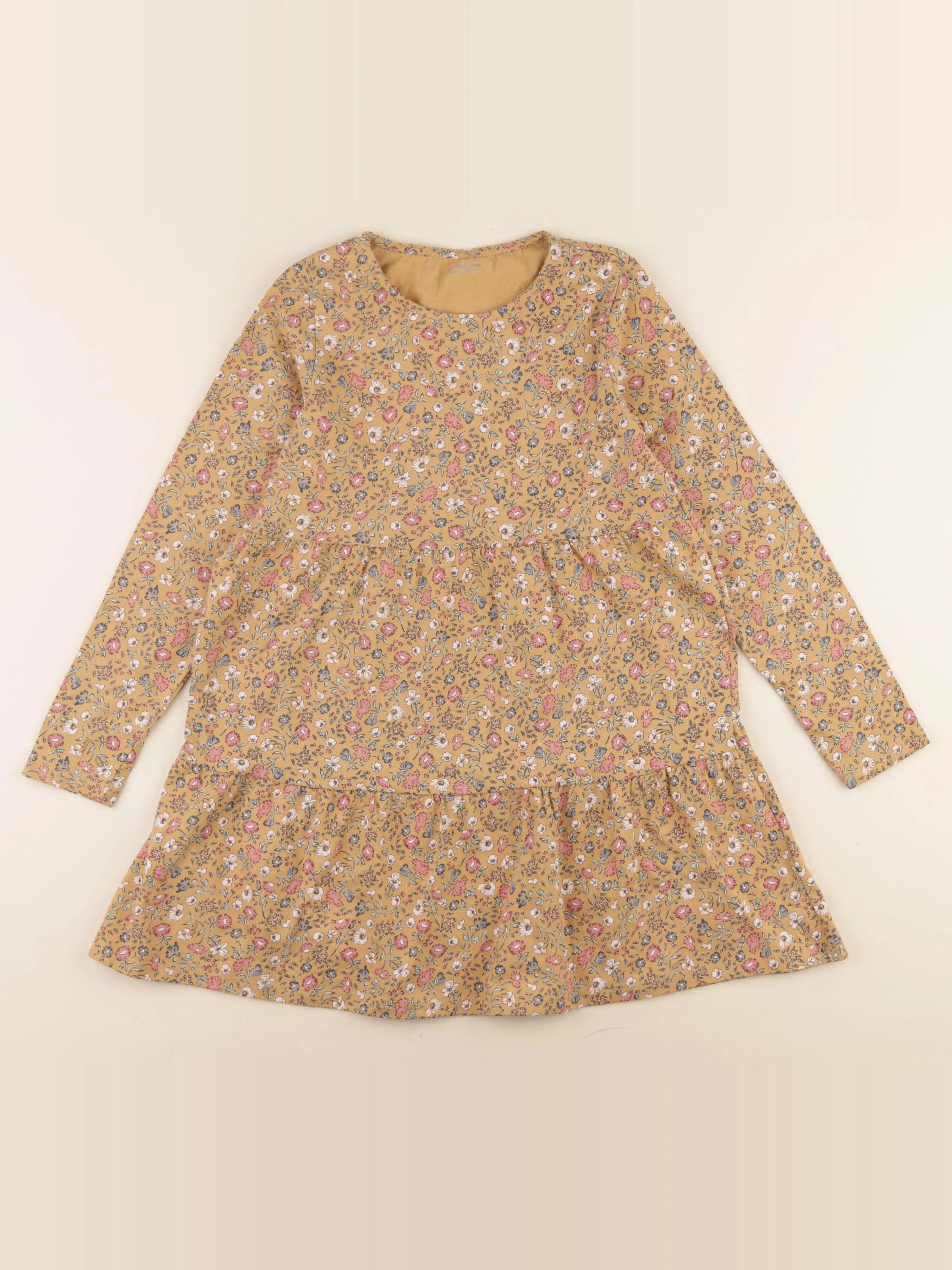 Vertbaudet - robe jaune - 8 ans