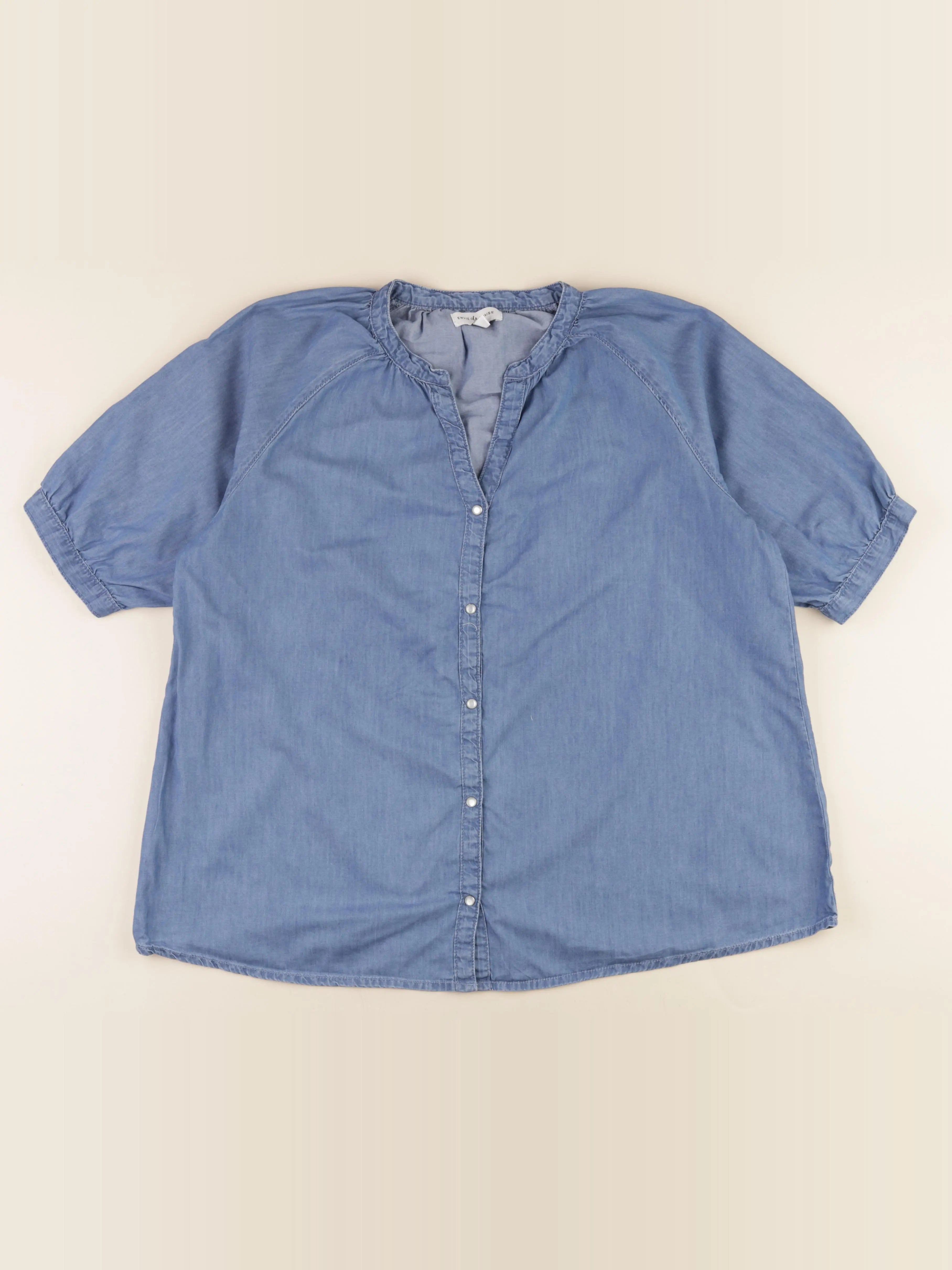 Envie de fraise - blouse grossesse bleu - 44