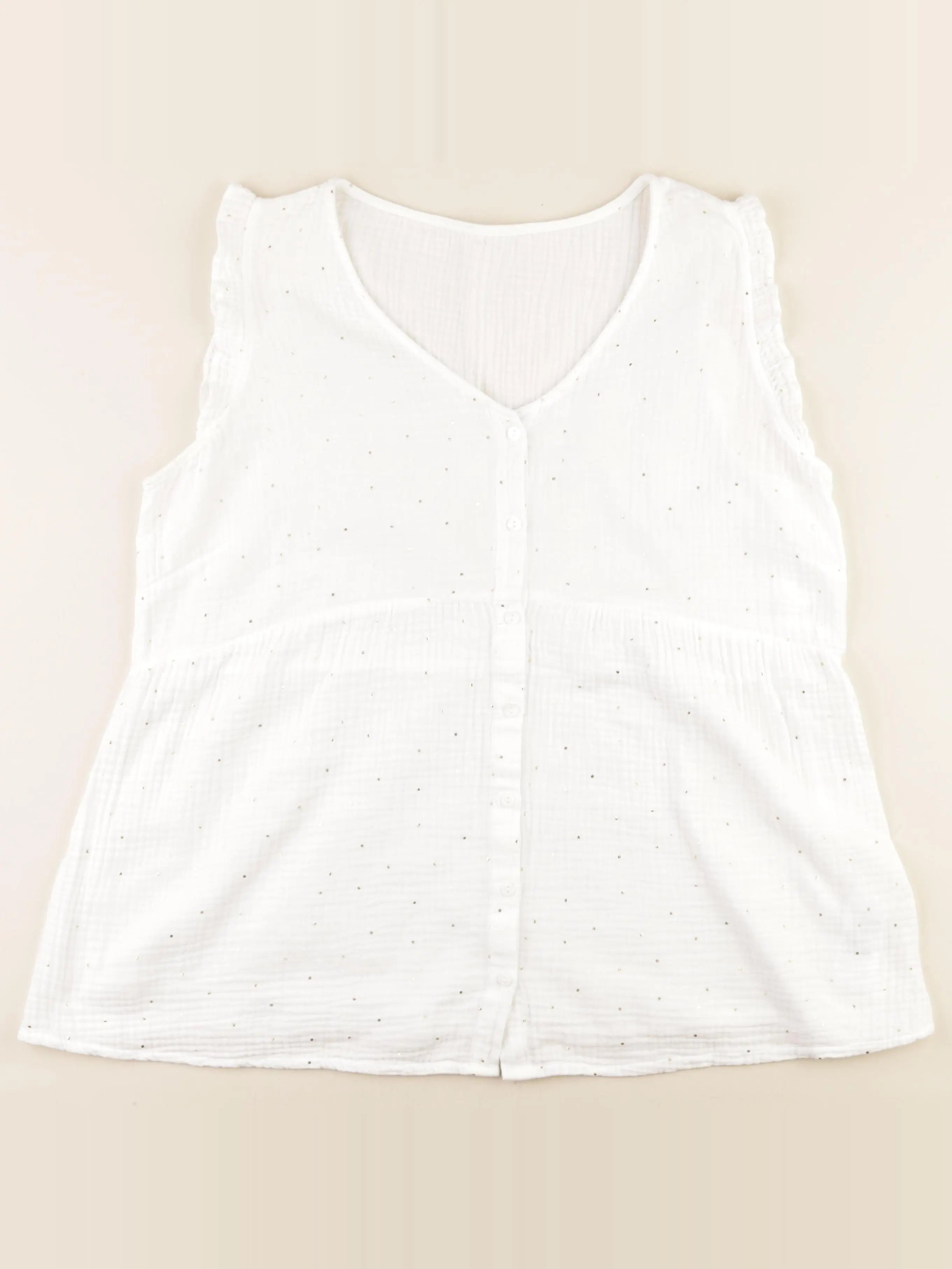 Vertbaudet - blouse grossesse blanc - 44