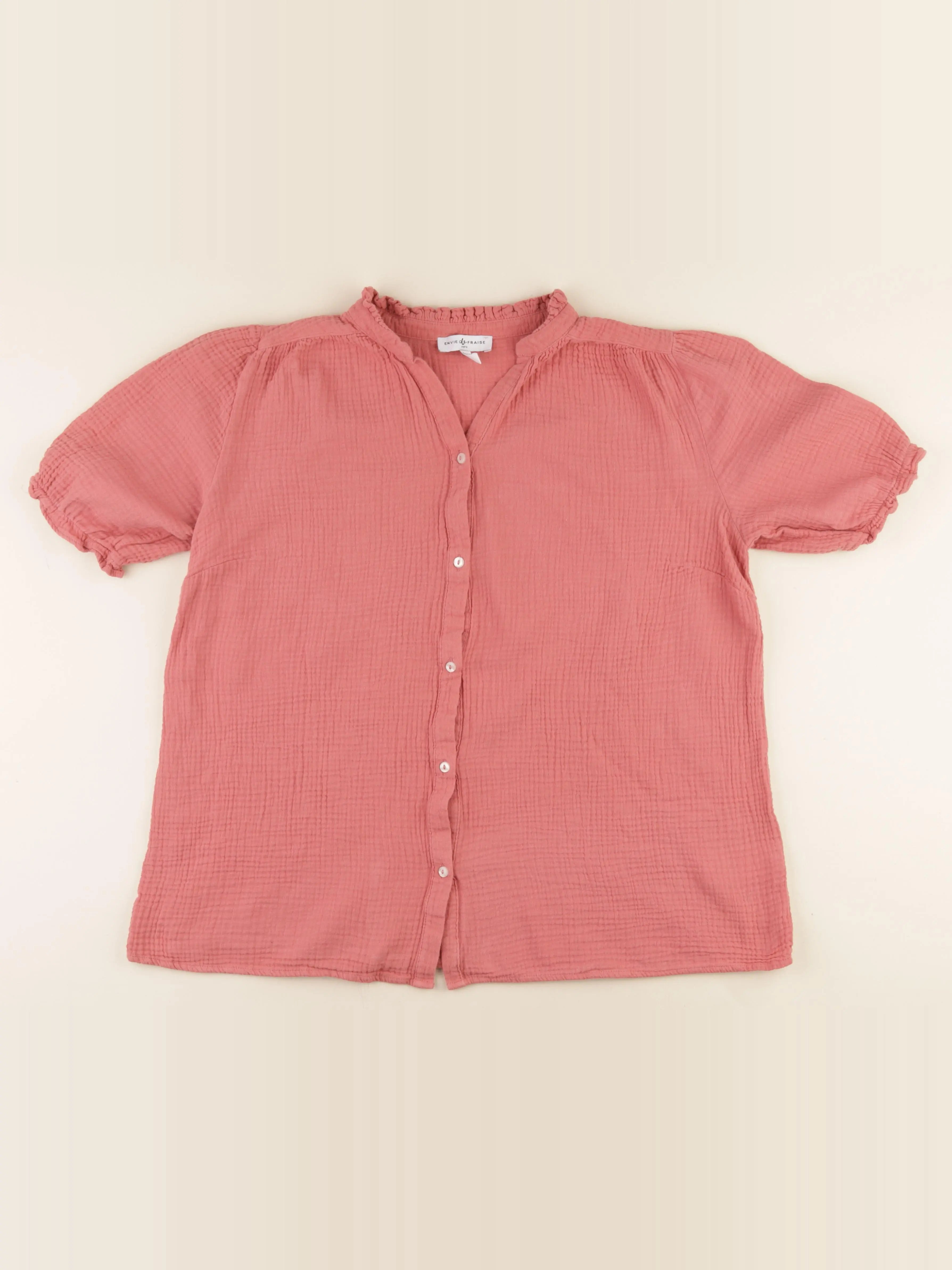 Envie de fraise - blouse grossesse rose - 44