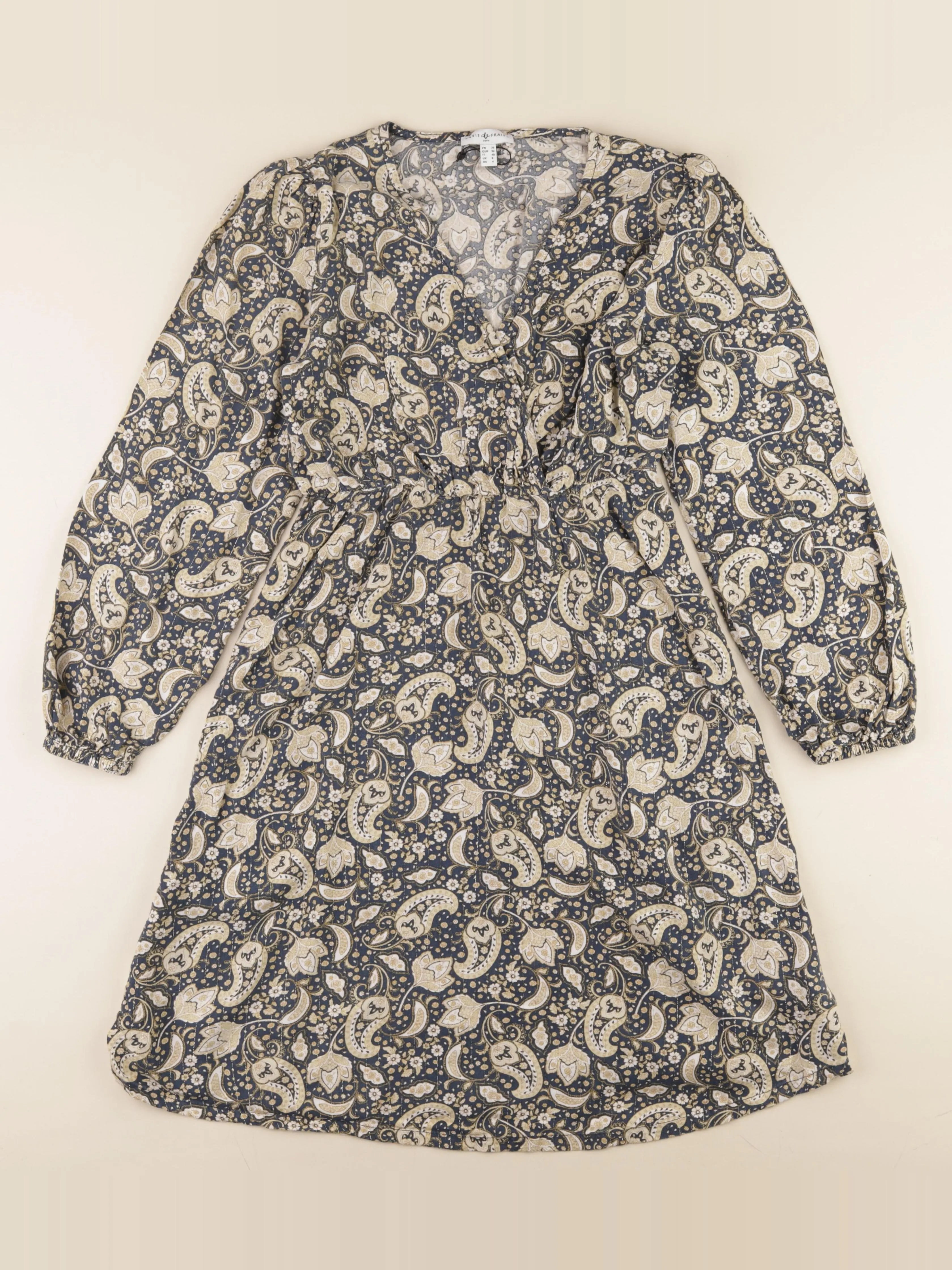 Envie de fraise - robe grossesse bleu - 36