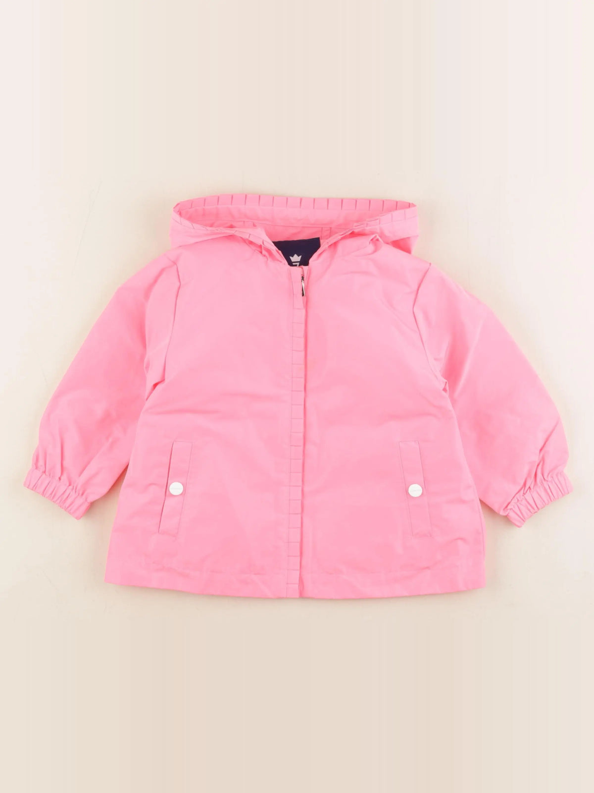 Jacadi - imperméable doublure amovible rose - 24 mois