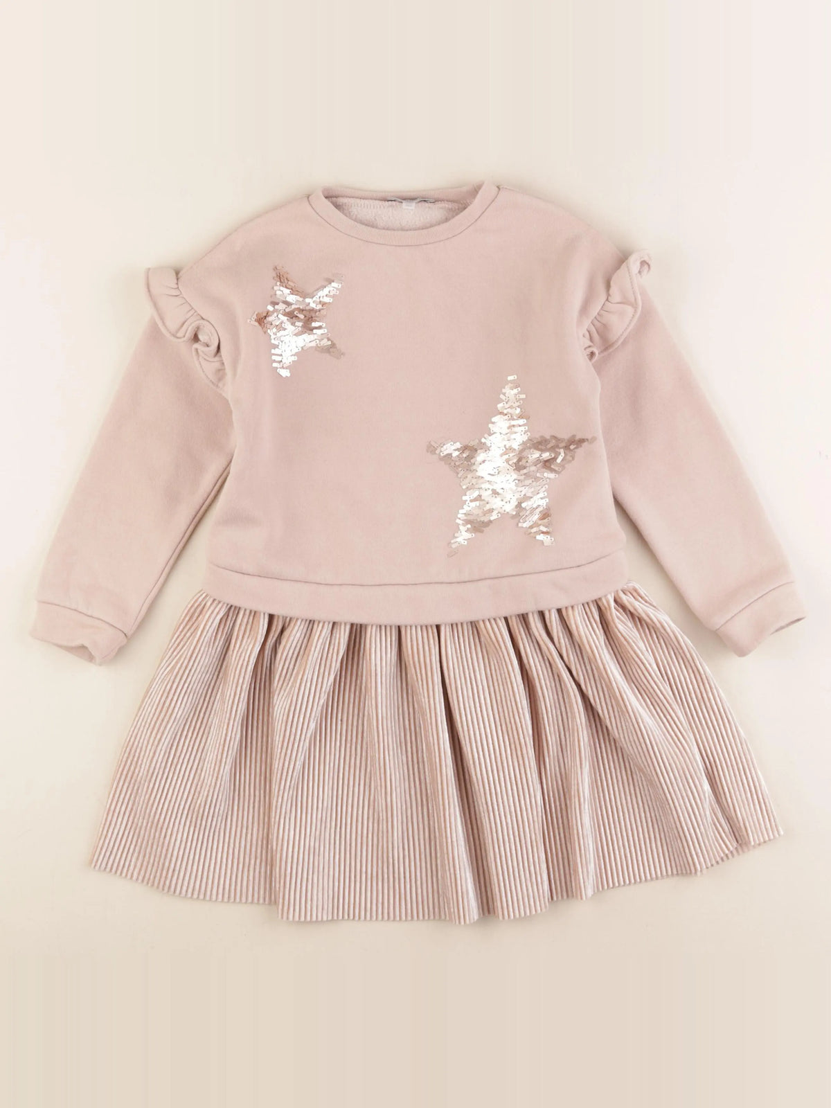 Vertbaudet - robe marron - 5 ans