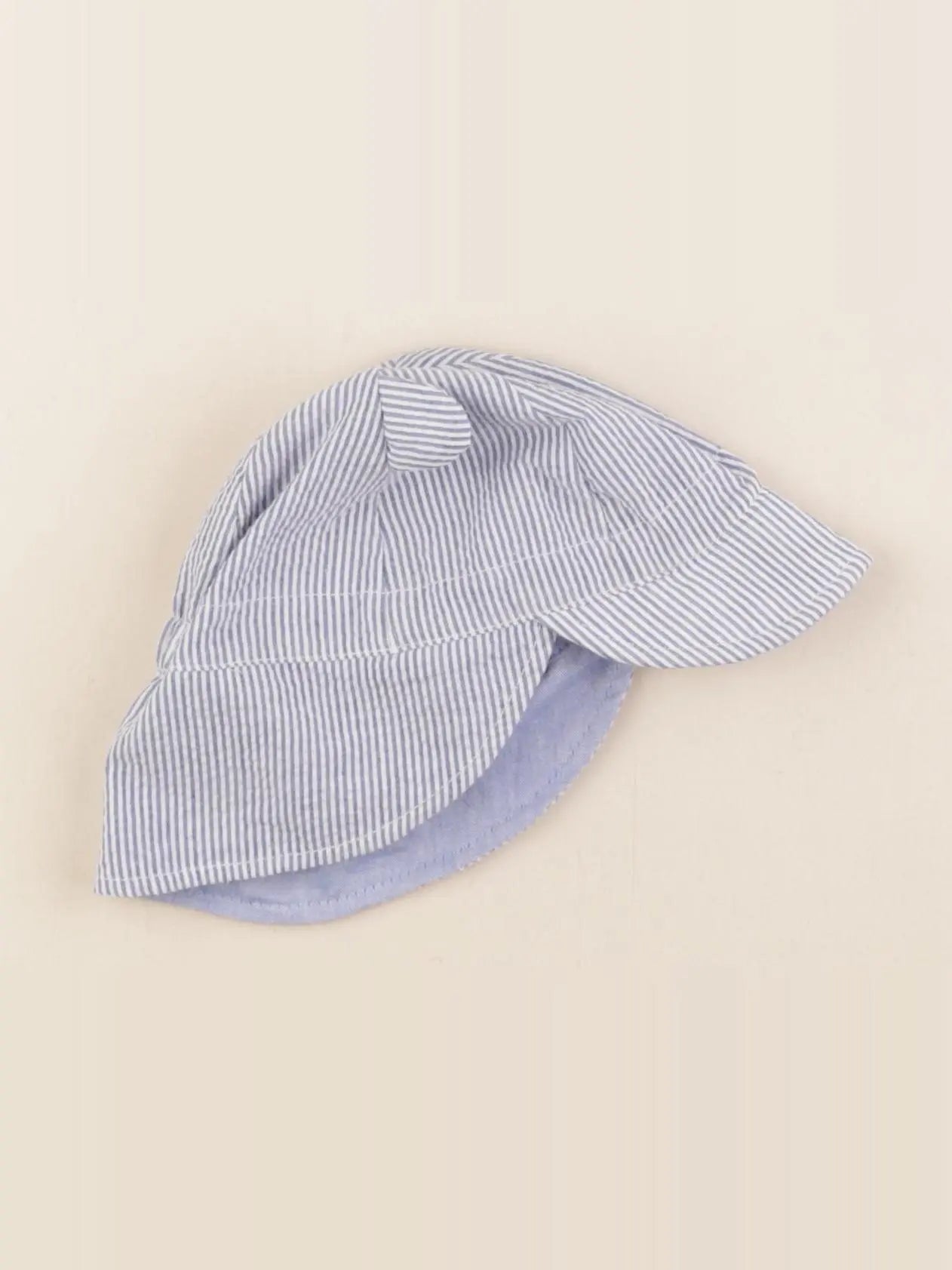 Boutchou - chapeau bleu, blanc - 18/24 mois