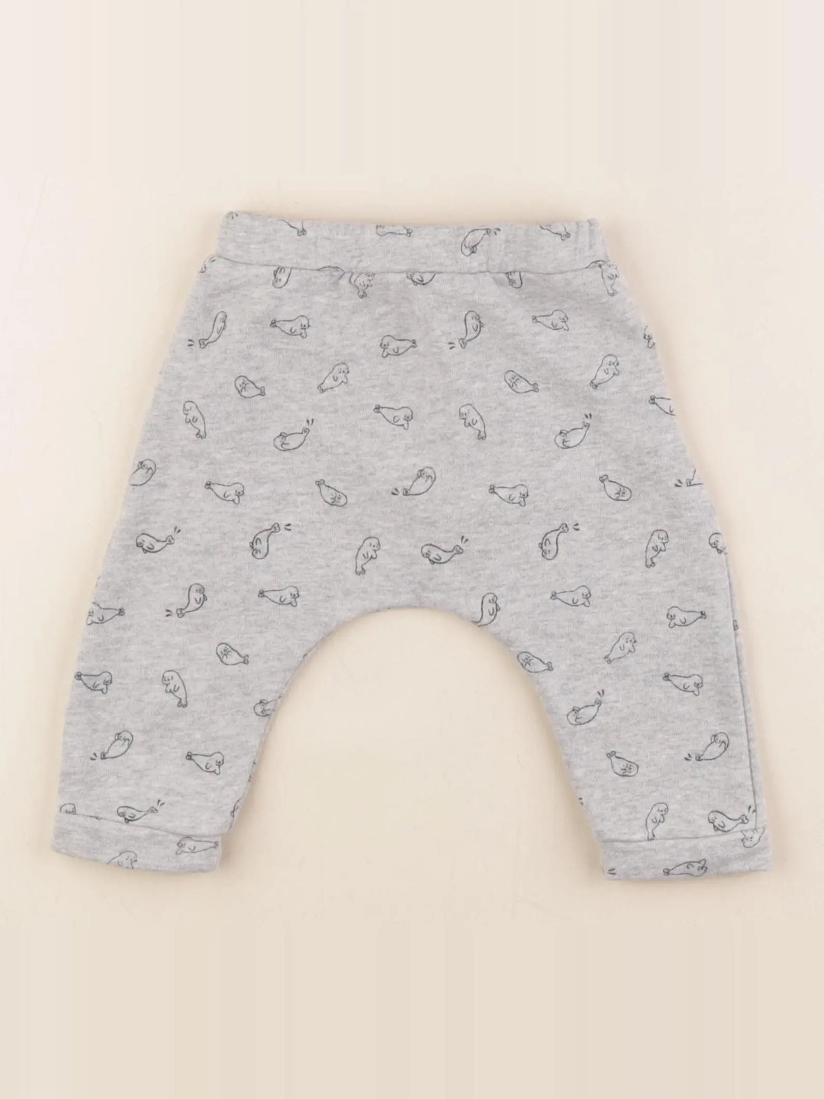 Boutchou - sarouel gris - 6 mois
